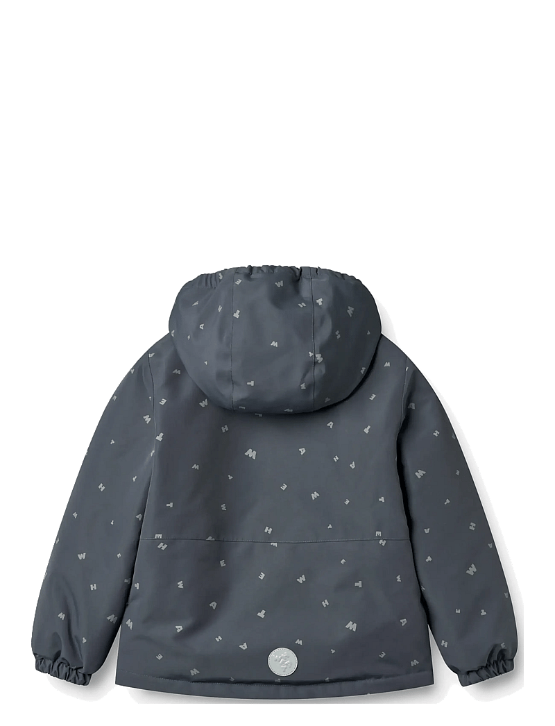 Wheat - Jacket Svende - puhvis ja polsterdatud - greyblue letters - 1