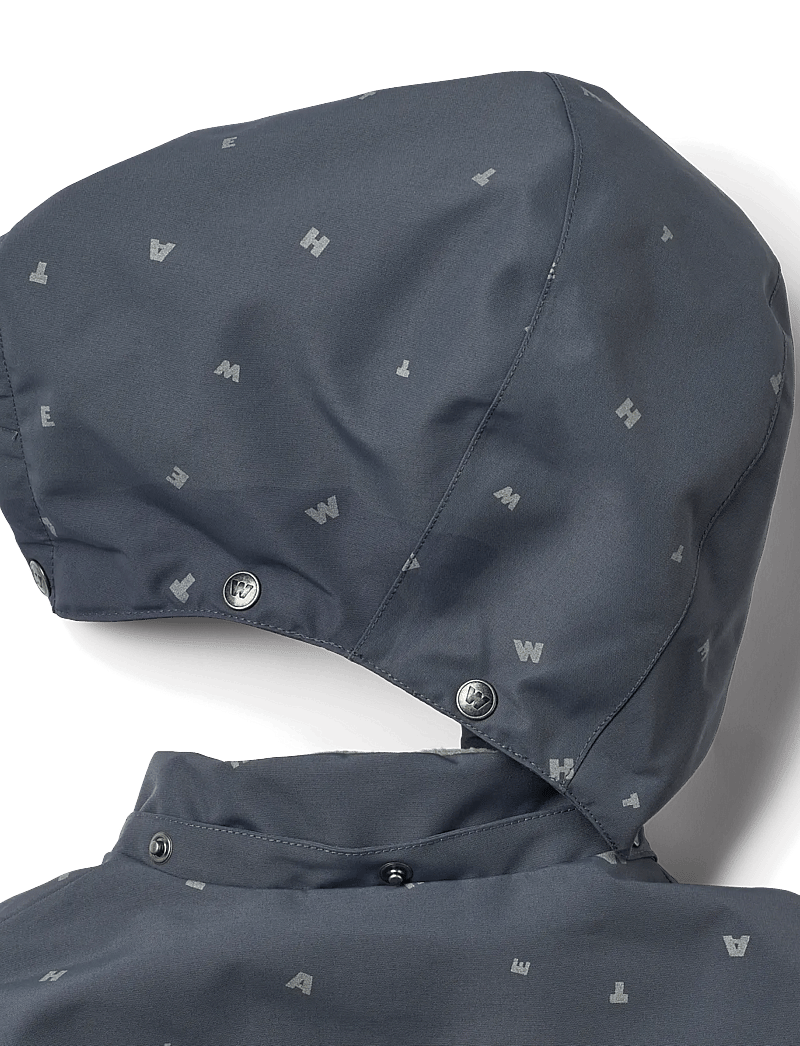 Wheat - Jacket Svende - puhvis ja polsterdatud - greyblue letters - 3