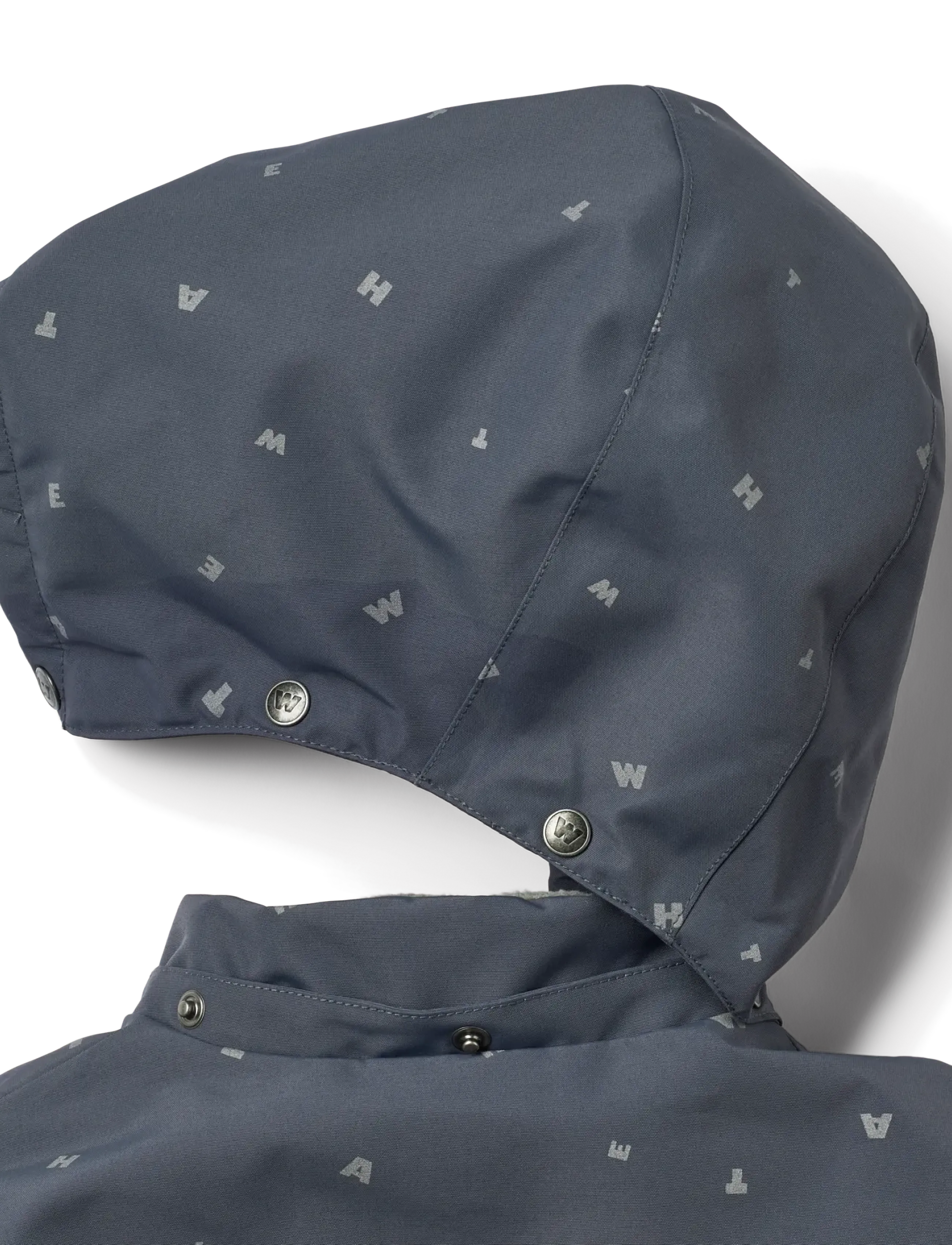 Wheat - Jacket Svende - vinterjakker - greyblue letters - 3