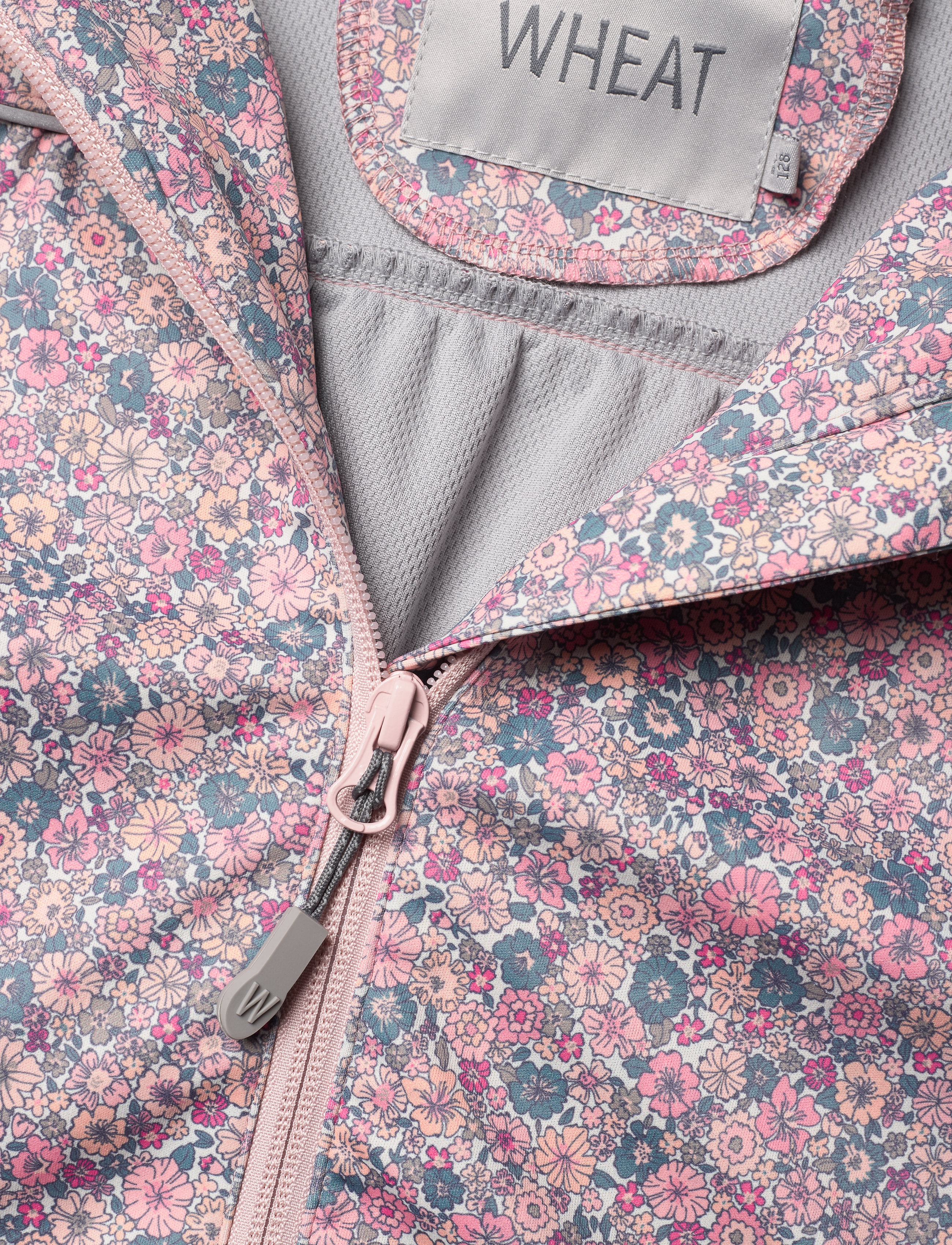 Wheat - Softshell Jacket Gilda - eggshell flowers - 5