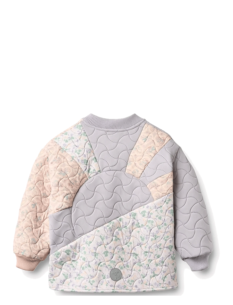Wheat - Thermo Jacket Helmao - quiltede jakker - purple light petunias - 2