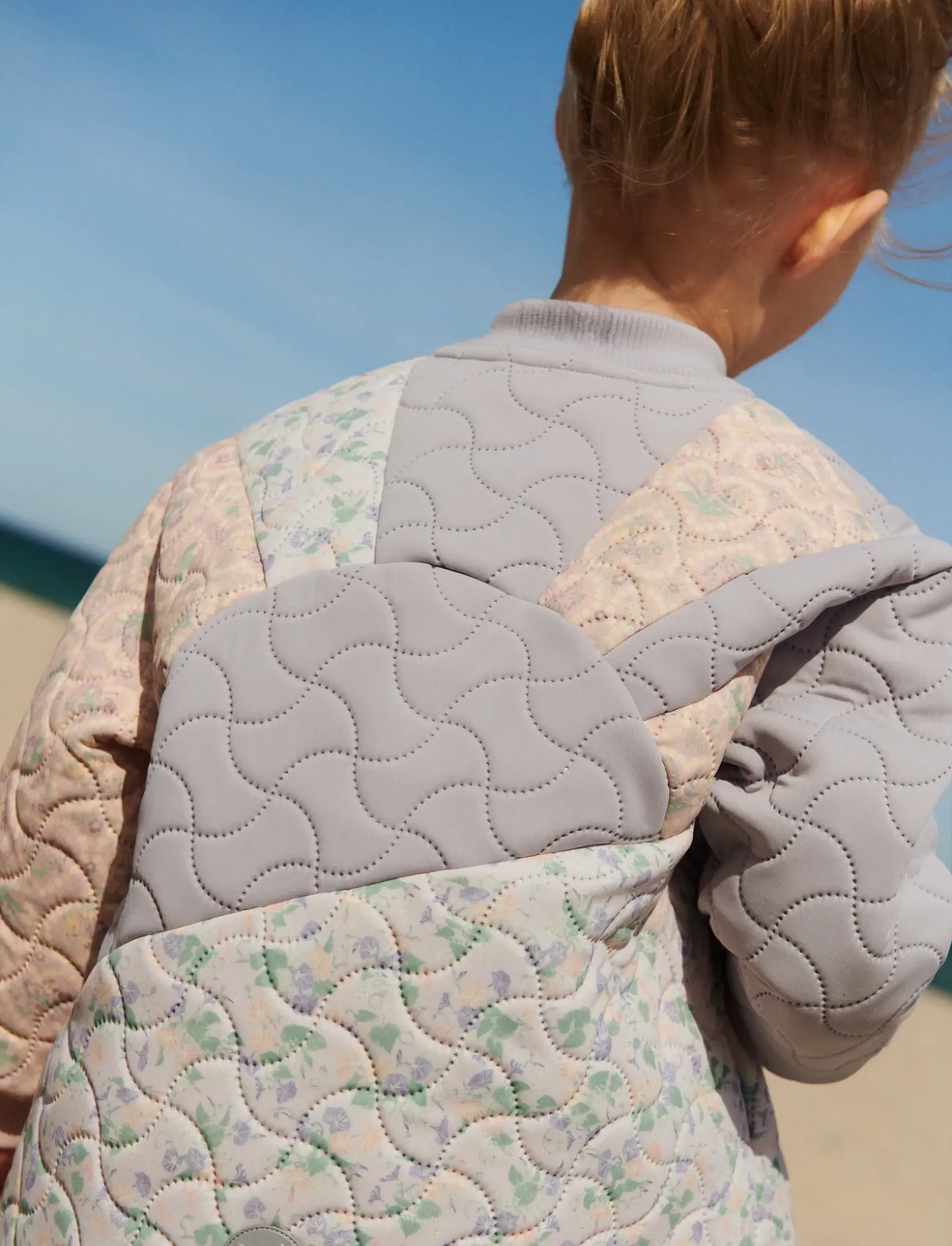 Wheat - Thermo Jacket Helmao - quiltade jackor - purple light petunias - 3