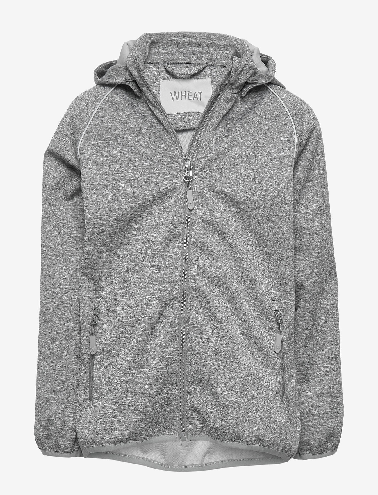 Wheat - Softshell Jacket Carlo - melange grey - 0
