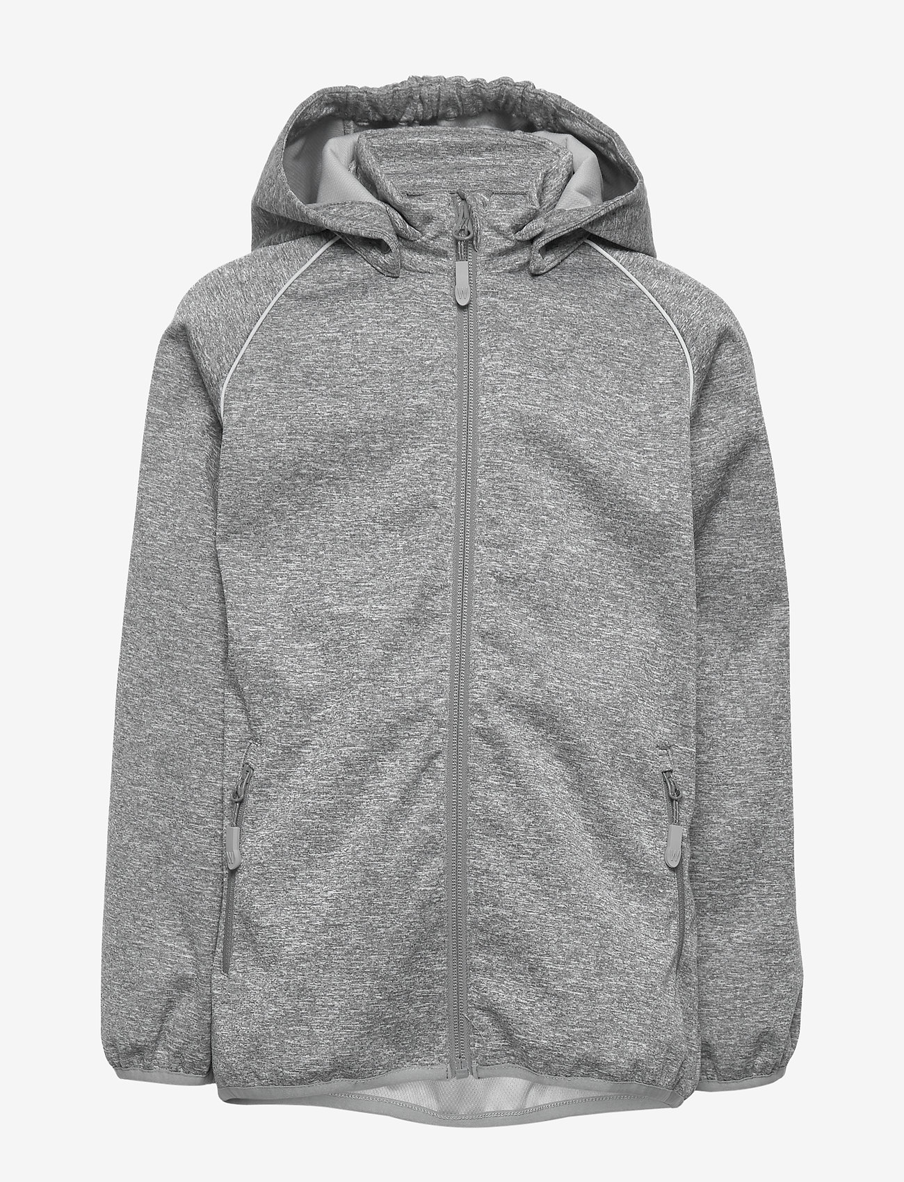 Wheat - Softshell Jacket Carlo - melange grey - 1