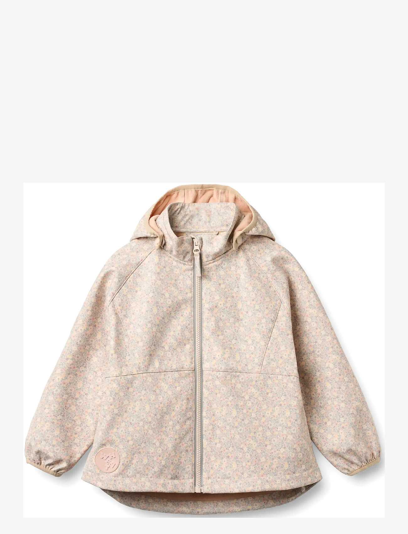 Wheat - Softshell Jacket Mitta - softshell jakker - rose shadow flowers - 1