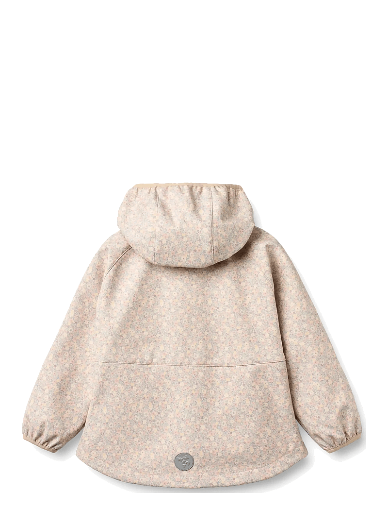Wheat - Softshell Jacket Mitta - softshell jakker - rose shadow flowers - 2