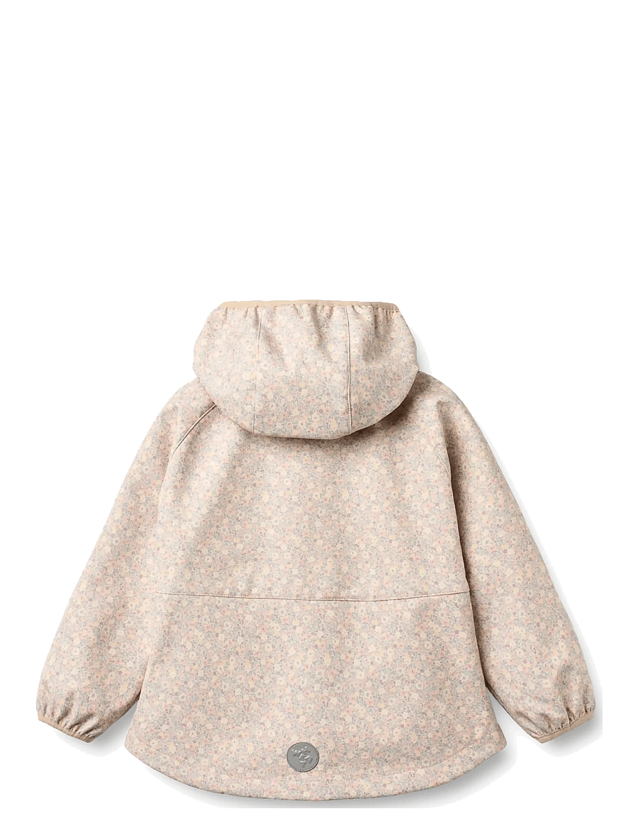 Wheat - Softshell Jacket Mitta - softshell-jackor - rose shadow flowers - 2