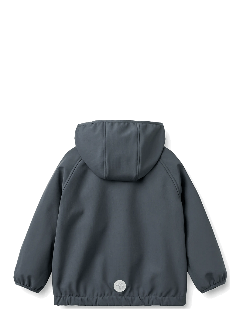 Wheat - Softshell Jacket Alleo - softshell jakker - greyblue - 2