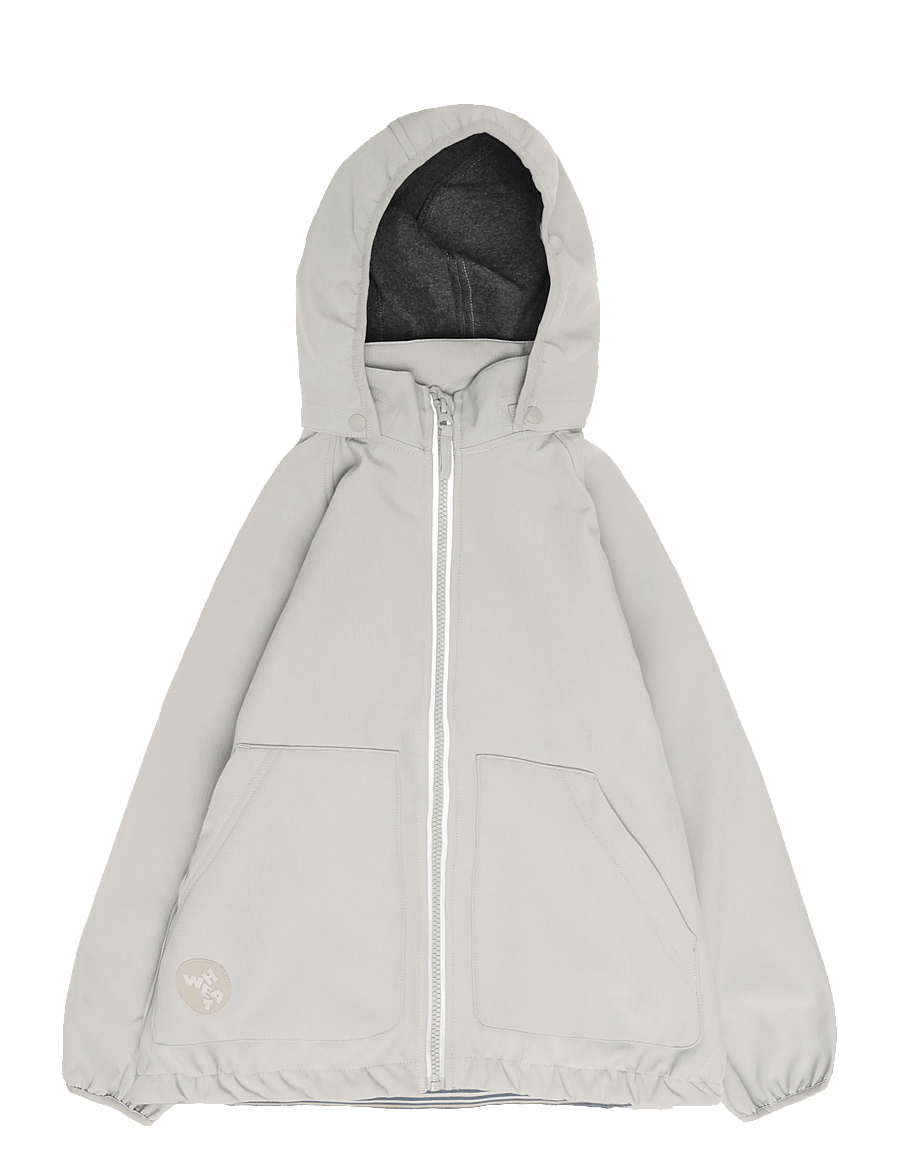 Wheat - Softshell Jacket Alleo - softshell jakker - light flint - 0