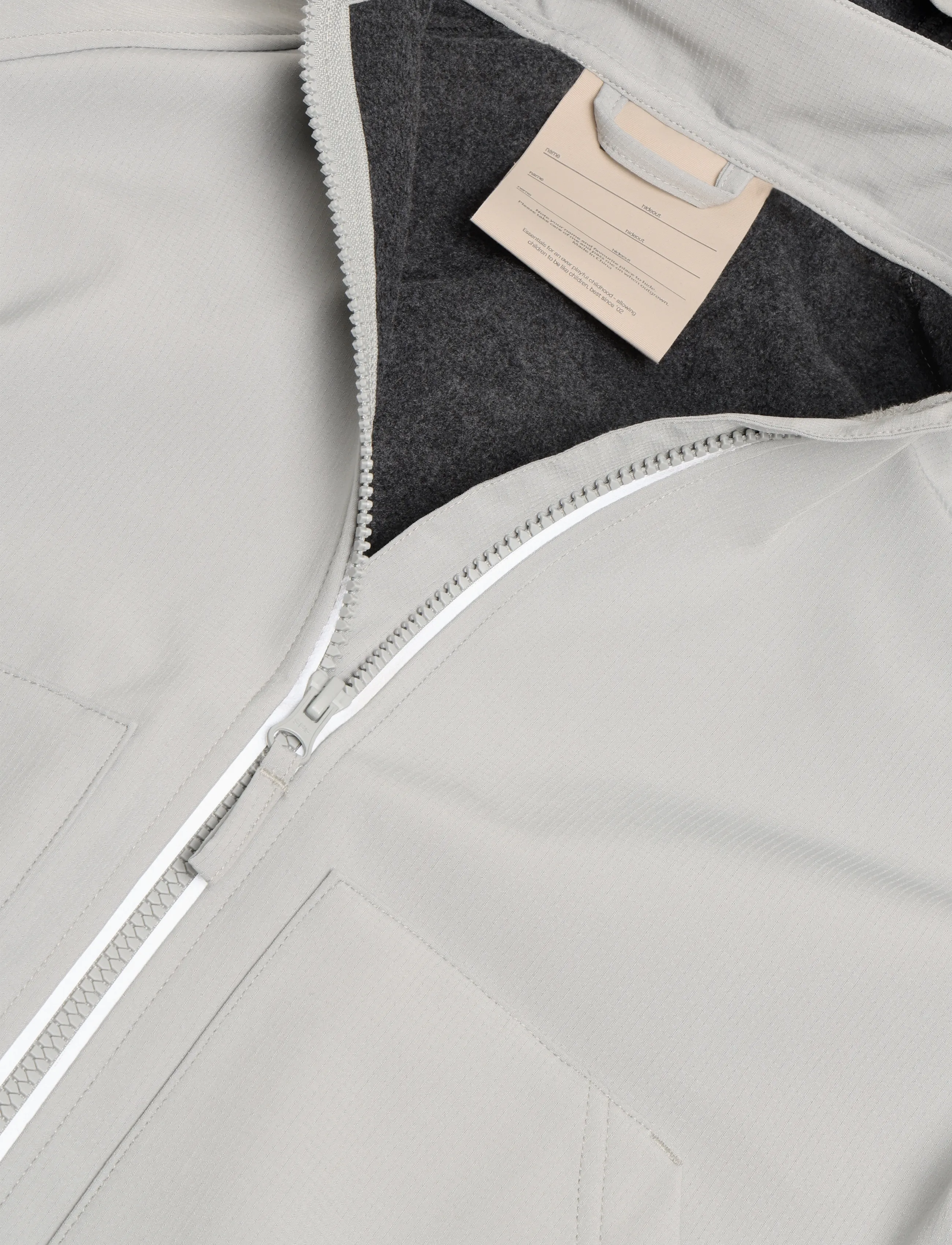 Wheat - Softshell Jacket Alleo - sügisjakid - light flint - 2