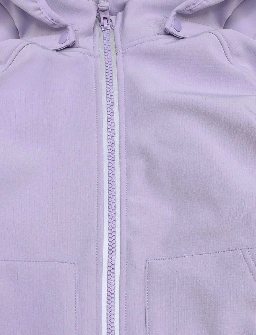 Wheat - Softshell Jacket Alleo - softshelljackor - warm cosmic lilac - 2