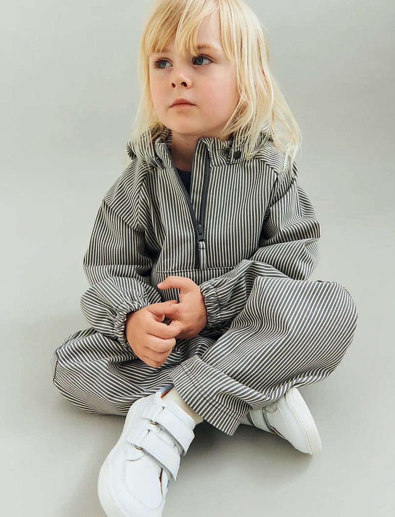 Wheat - Anorak Eddo - anorakker - flint stripe - 0