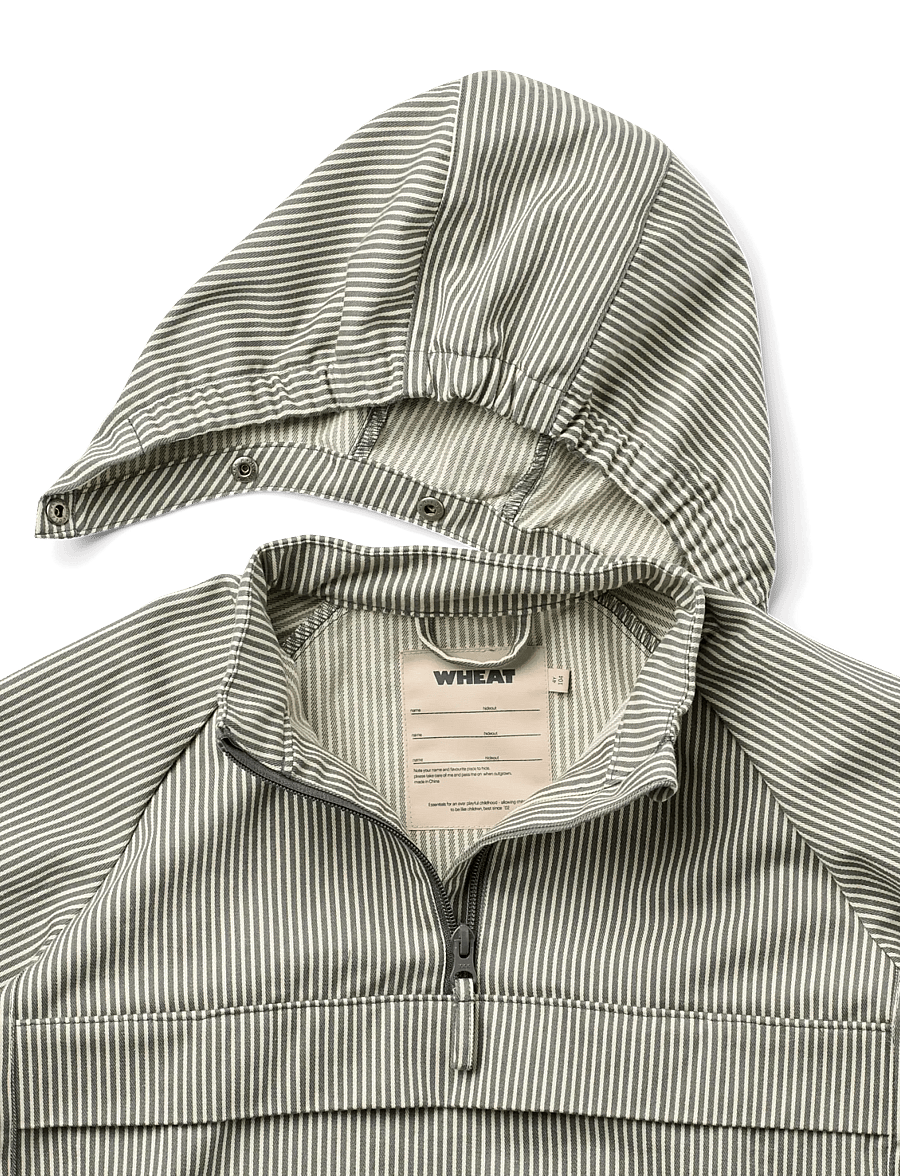 Wheat - Anorak Eddo - anorakkar - flint stripe - 3