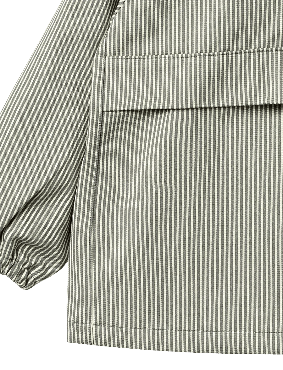 Wheat - Anorak Eddo - anorakkar - flint stripe - 4