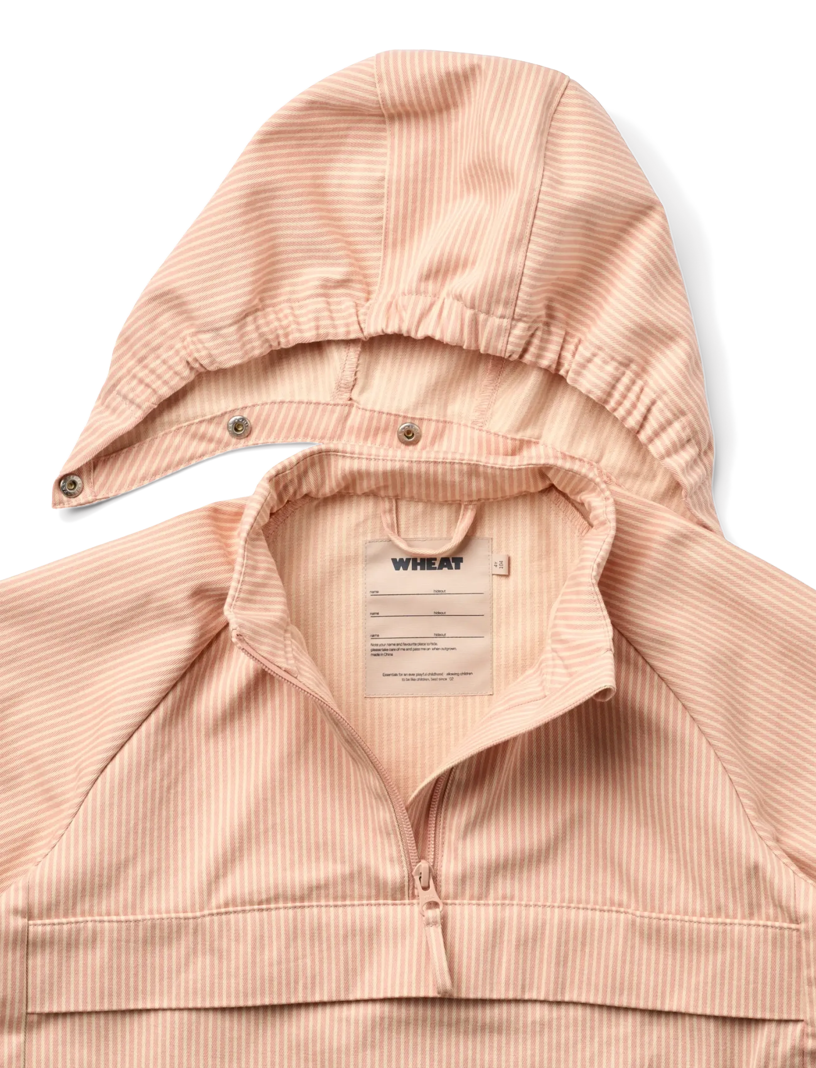 Wheat - Anorak Eddo - anorakker - rose stripe - 3