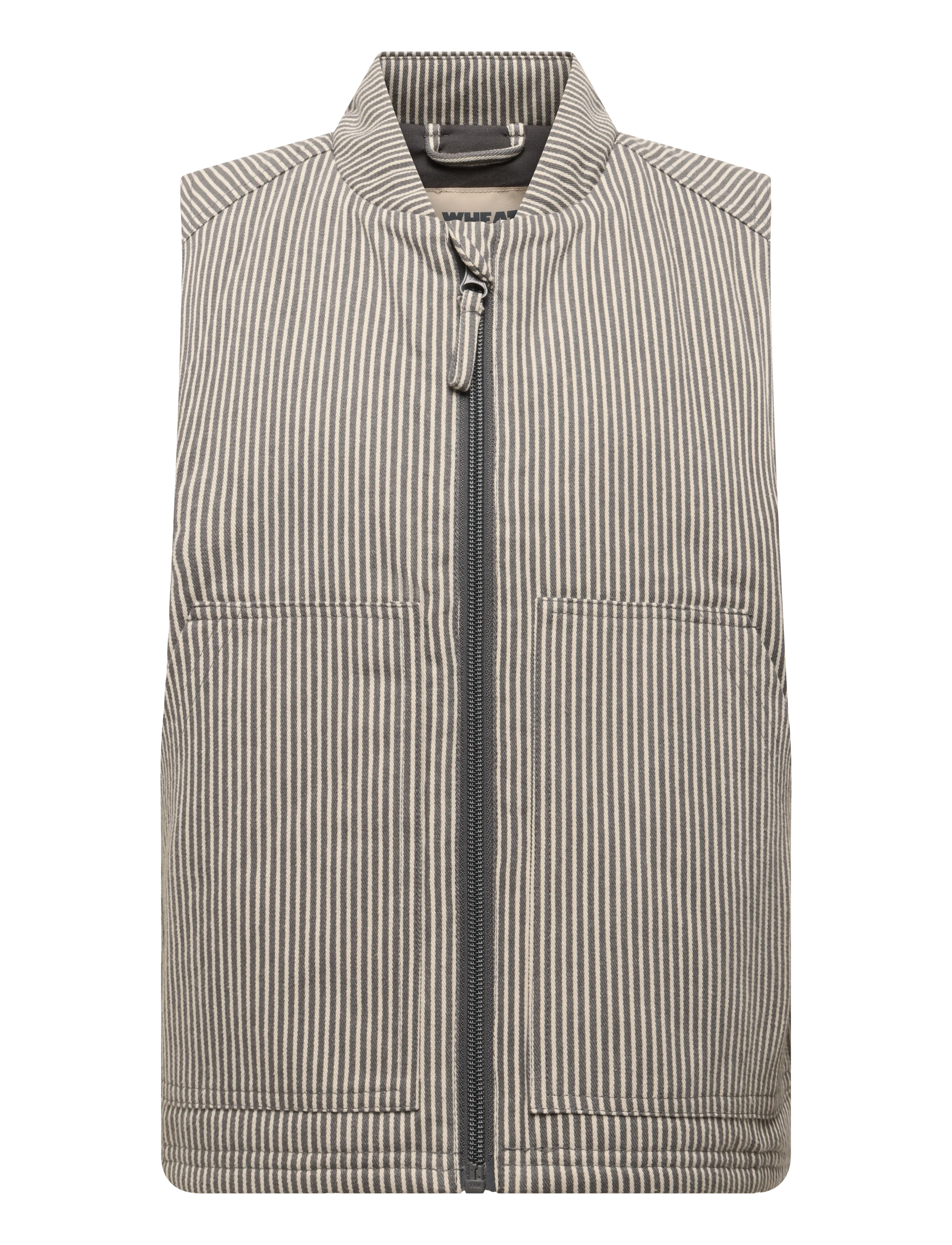 Wheat Gilet Herne, 110, Oberbekleidung, Creme - Outdoor Westen, Kinder