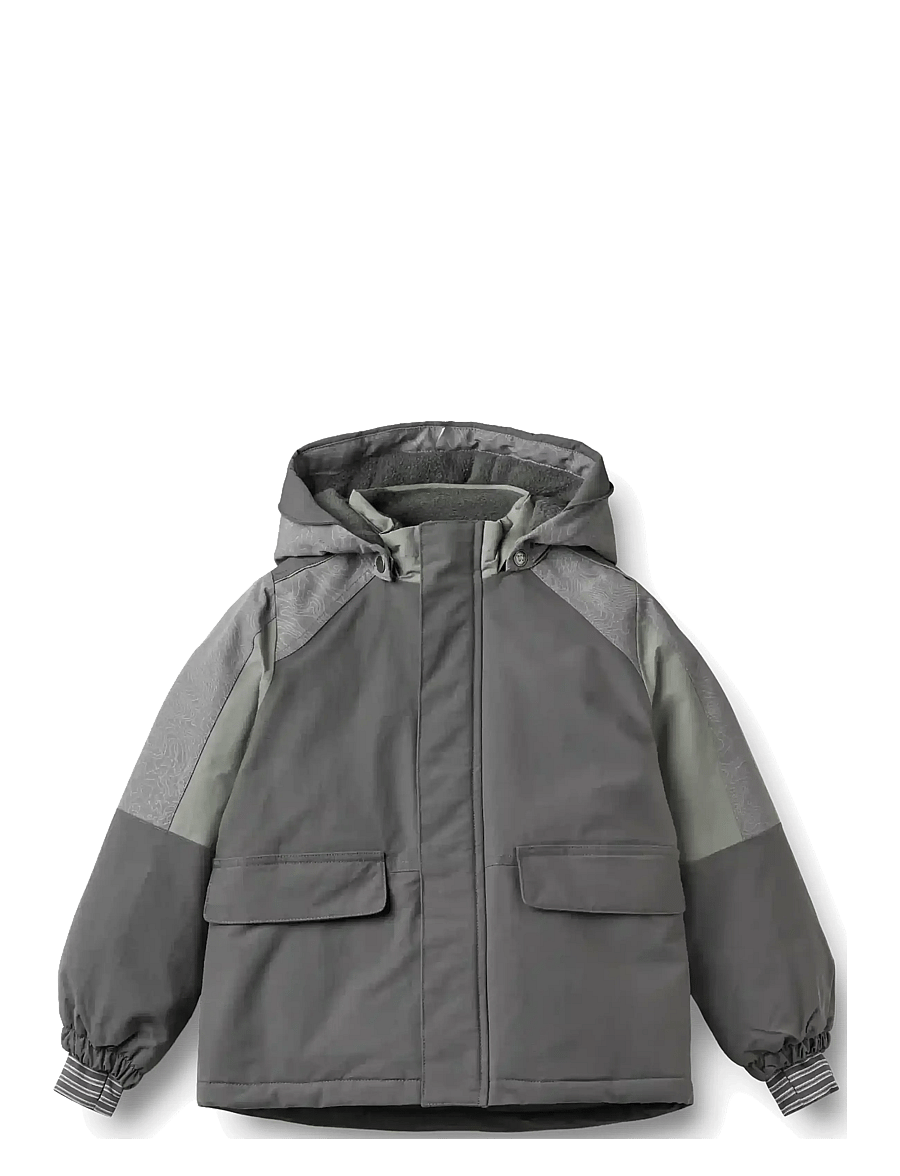 Wheat - Technical Jacket Lausto - talvejoped - dark charcoal - 0