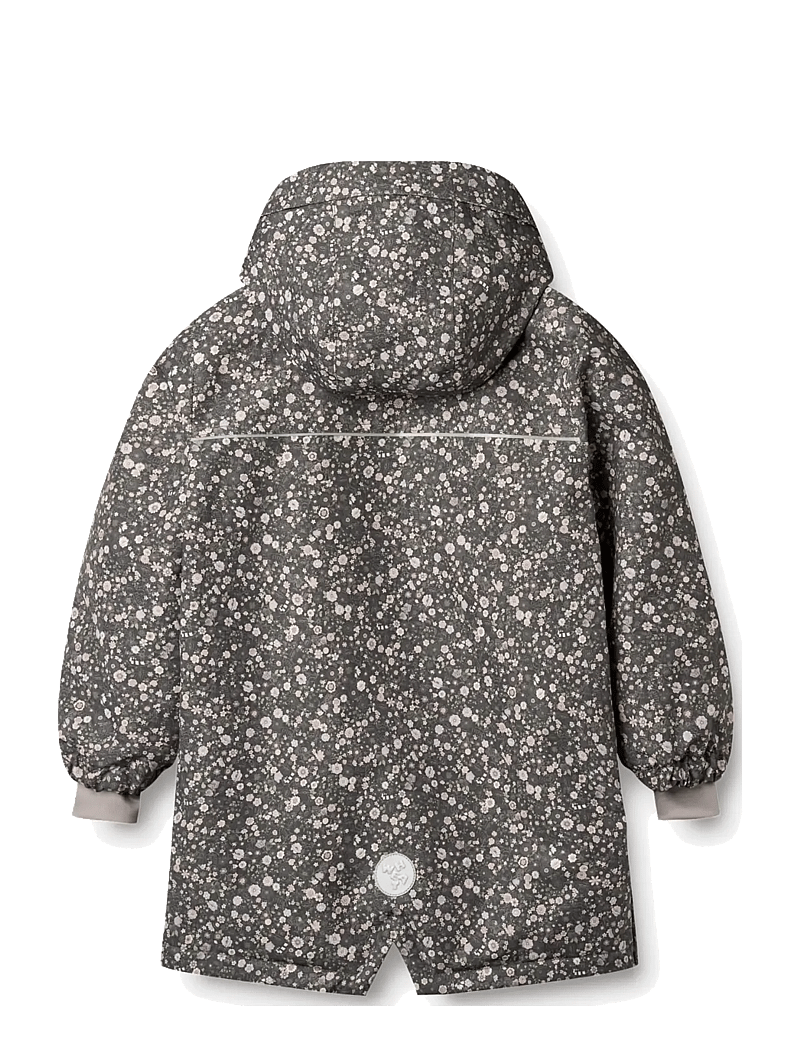 Wheat - Parka Jello - dunjackor & fodrade jackor - black sea open flowers - 2