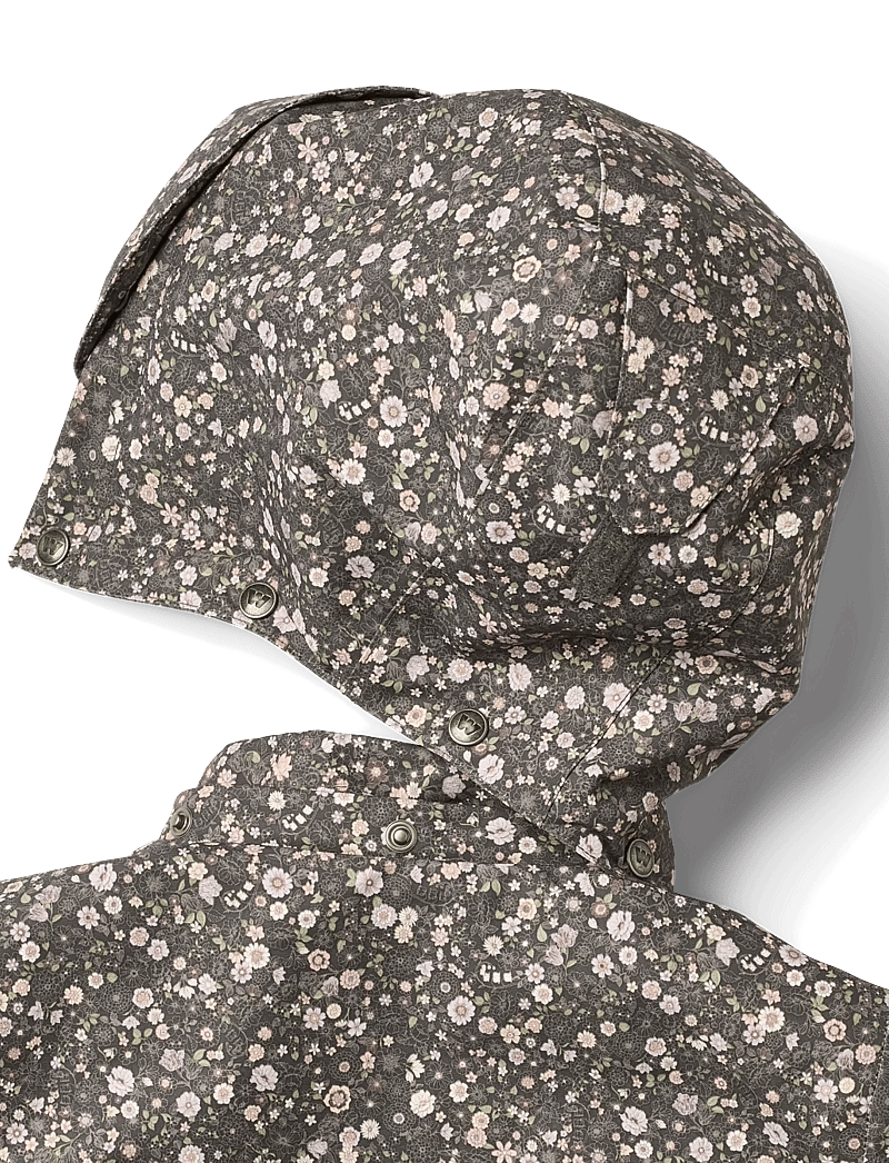 Wheat - Parka Jello - dunjackor & fodrade jackor - black sea open flowers - 3