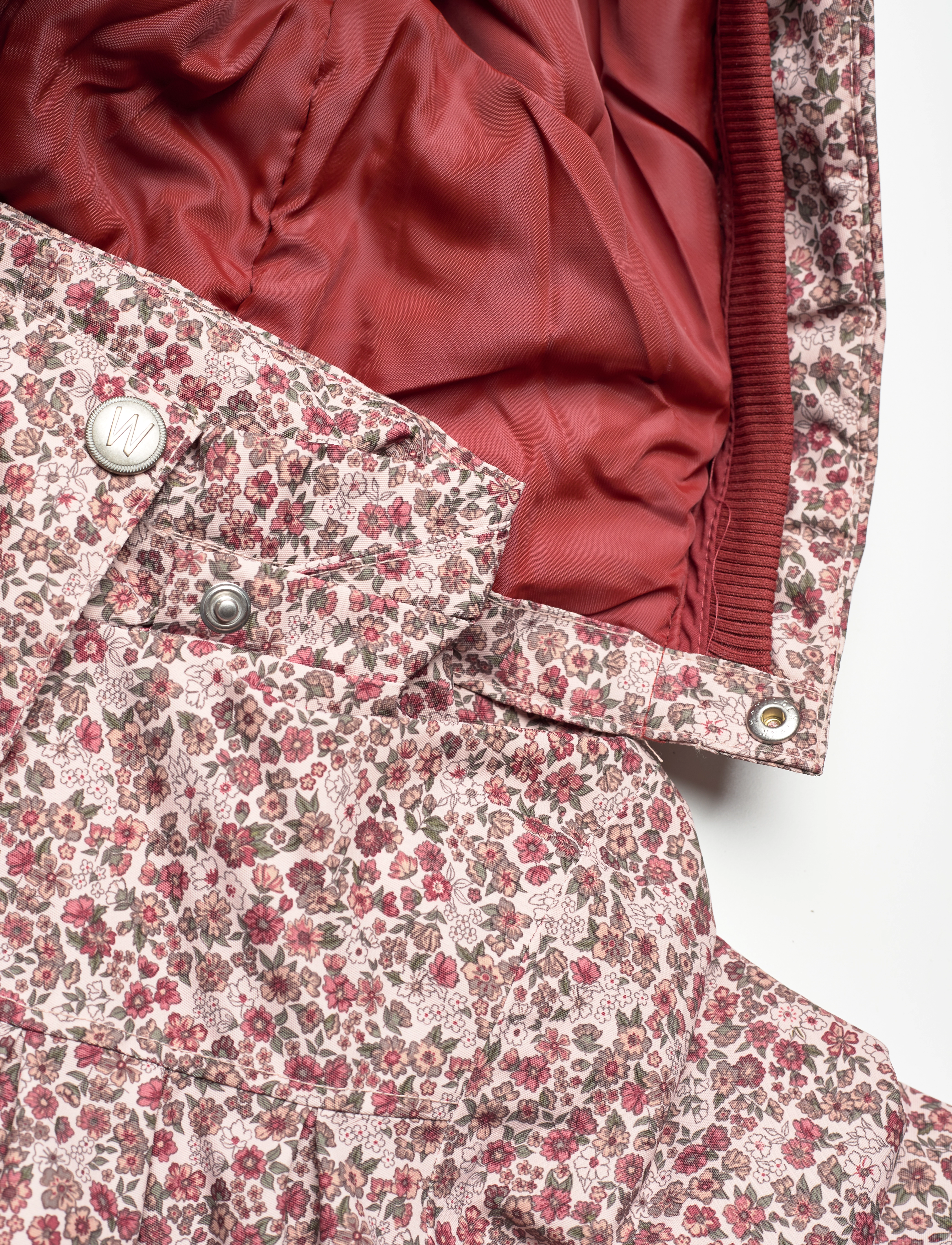 Wheat - Jacket Mimmi Tech - rose dust flowers - 3
