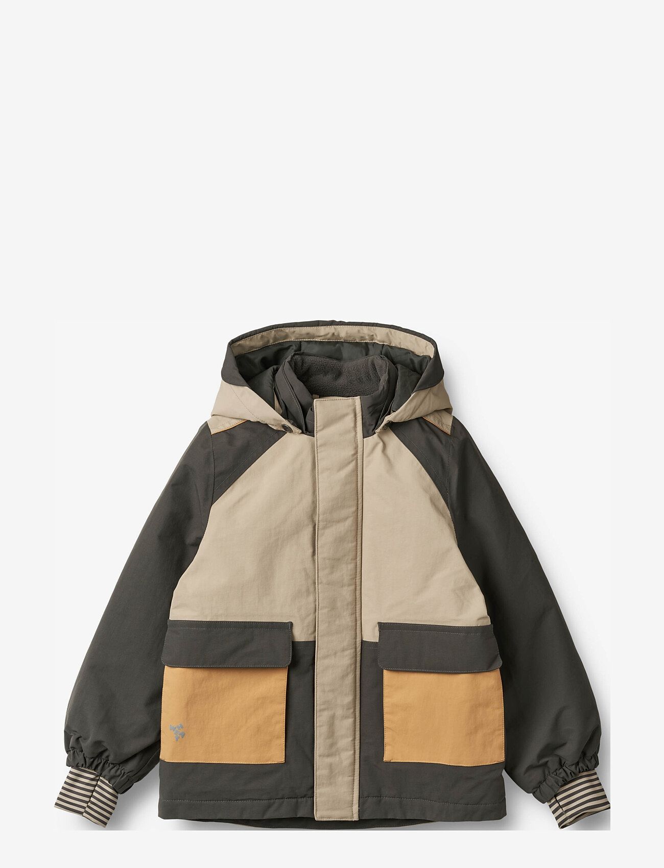 Wheat - Jacket Laust Tech - grey sand - 0