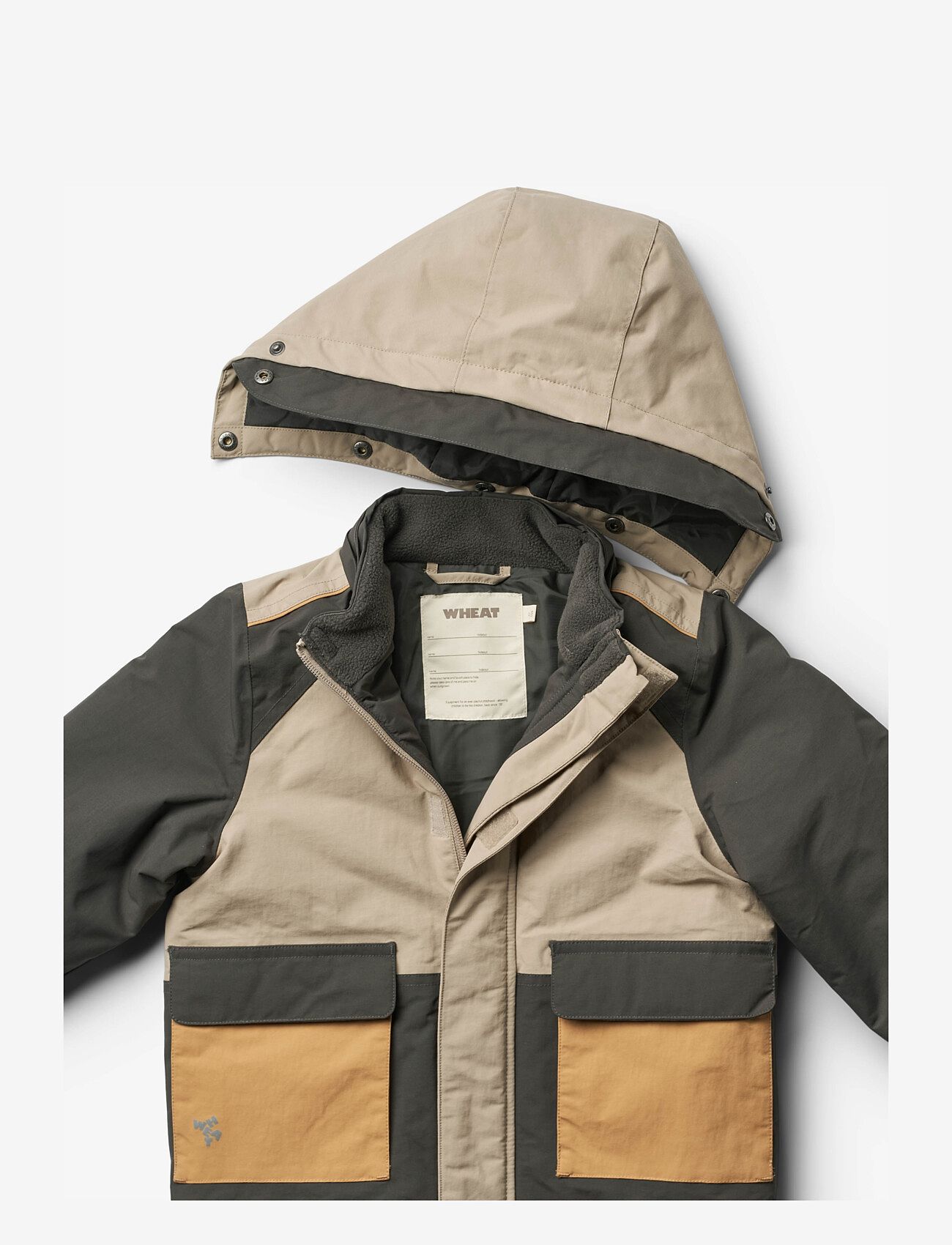 Wheat - Jacket Laust Tech - grey sand - 3