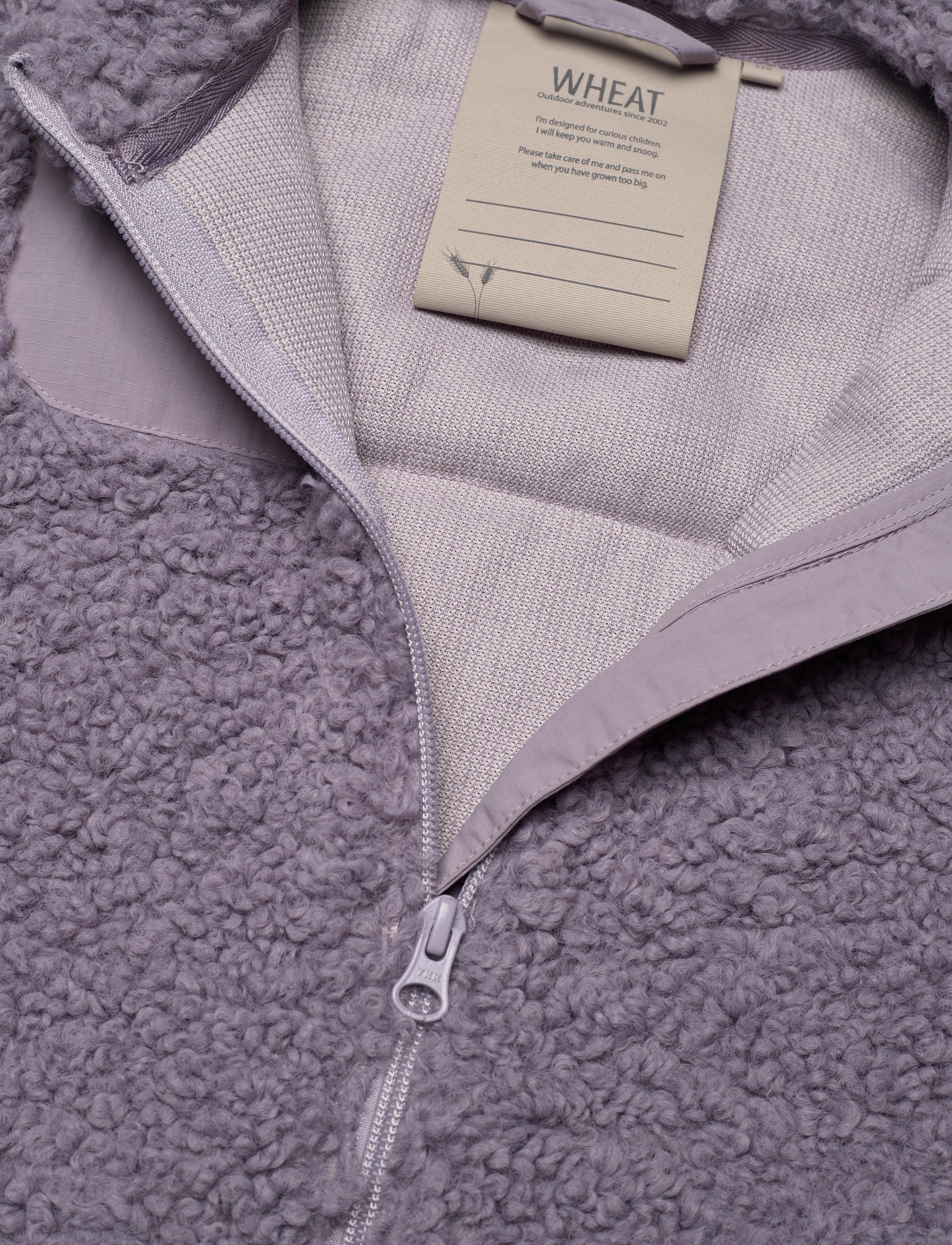 Wheat - Pile Jacket Vema - lavender - 5