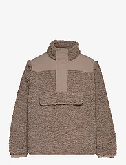 Wheat - Pile Anorak Ruko - fleece jacket - beige stone - 0
