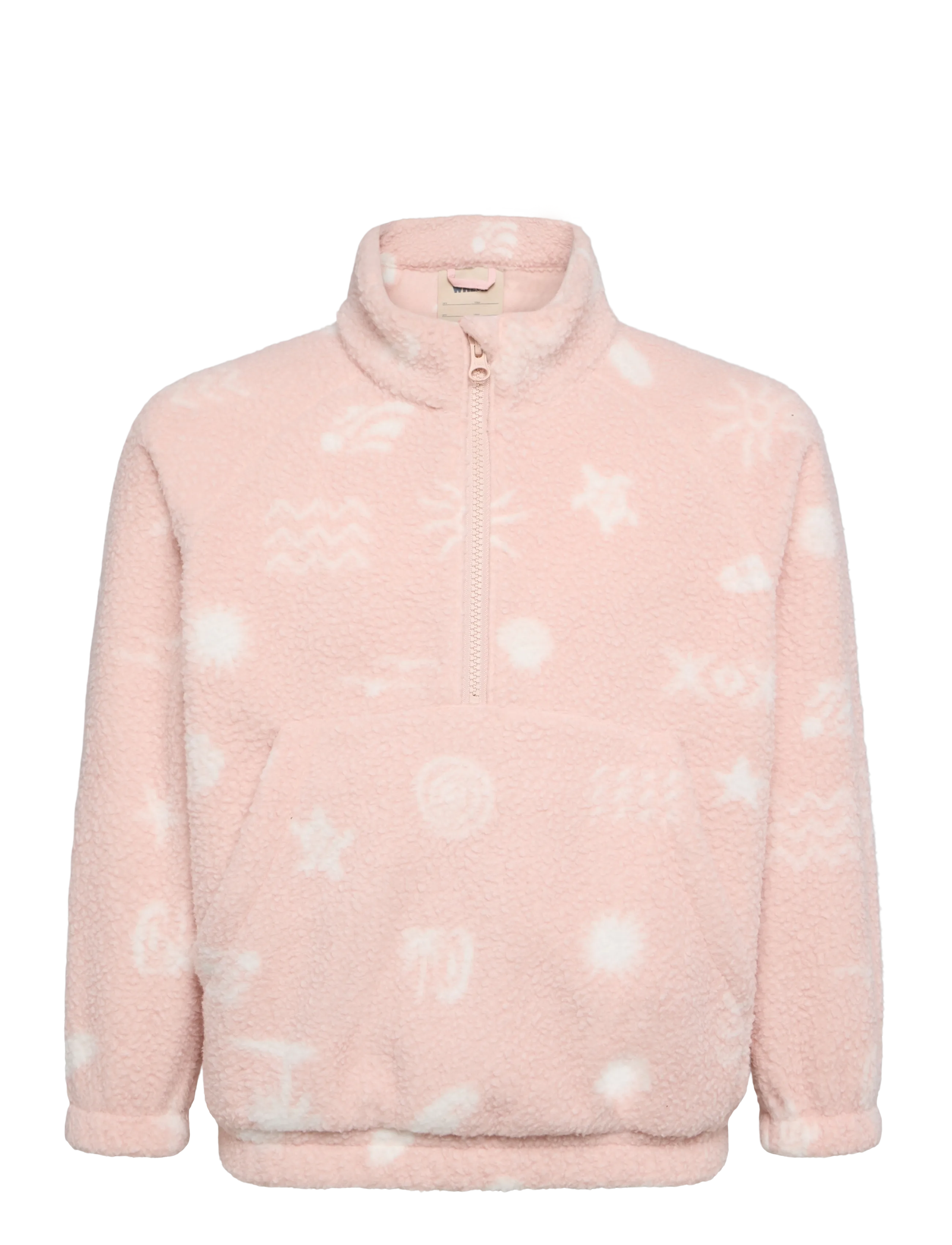 Wheat Fleece Anorak Moon - Lõbu välitingimustes - CAMEO ROSE JACQUARD / pink/rose