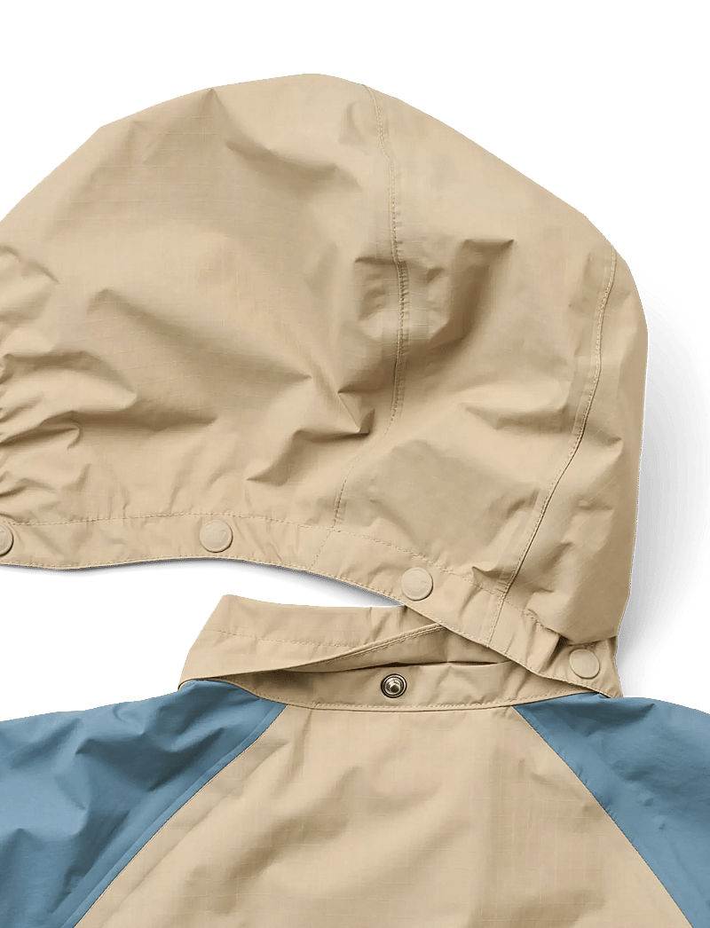 Wheat - Lightweight Shell Jacket Himmel - lette jakker - sand stone - 3