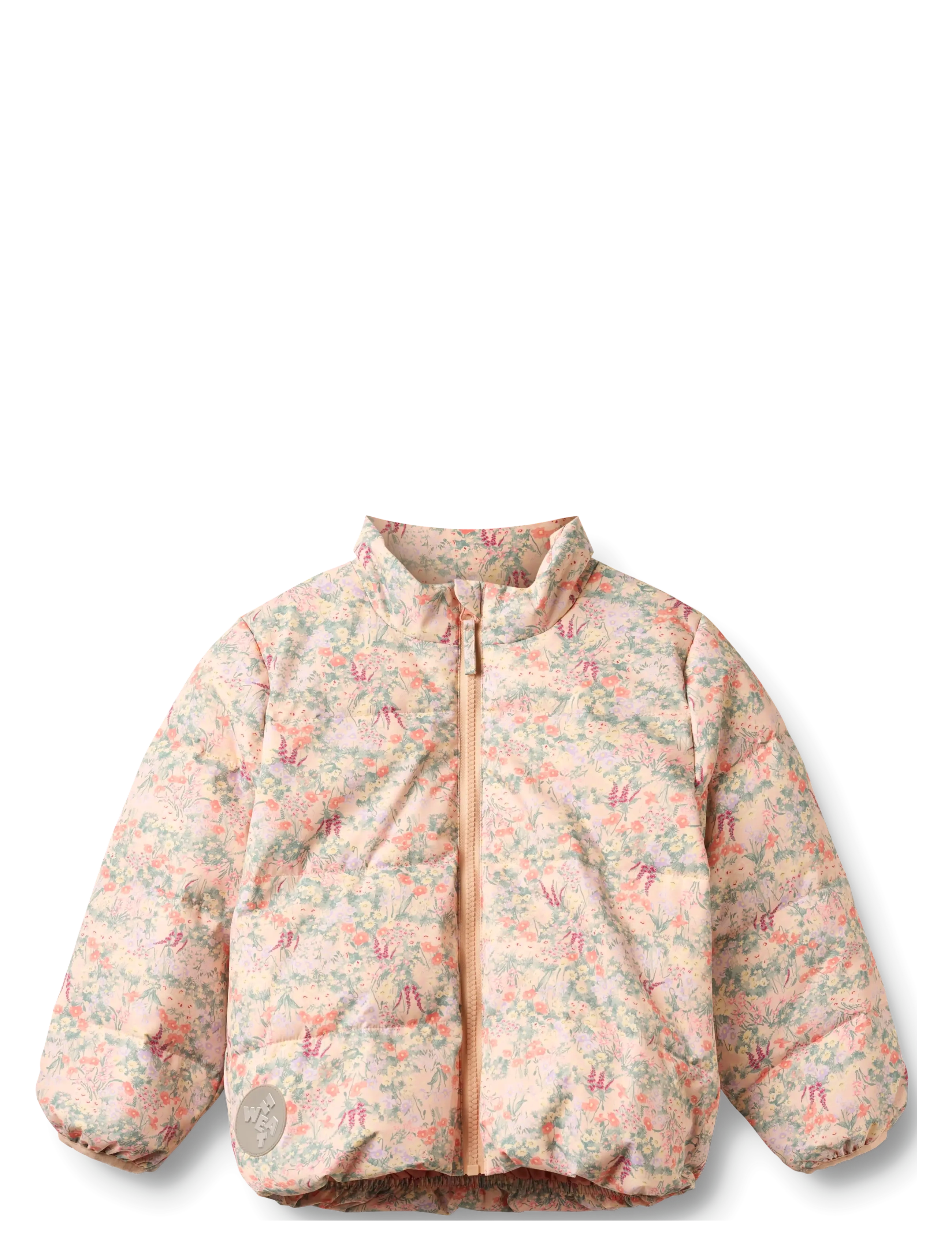 Wheat Lightweight Puffer Jacket Ullu, 128, Jackets & Coats, Mehrfarbig/gemustert - Padded, Kinder
