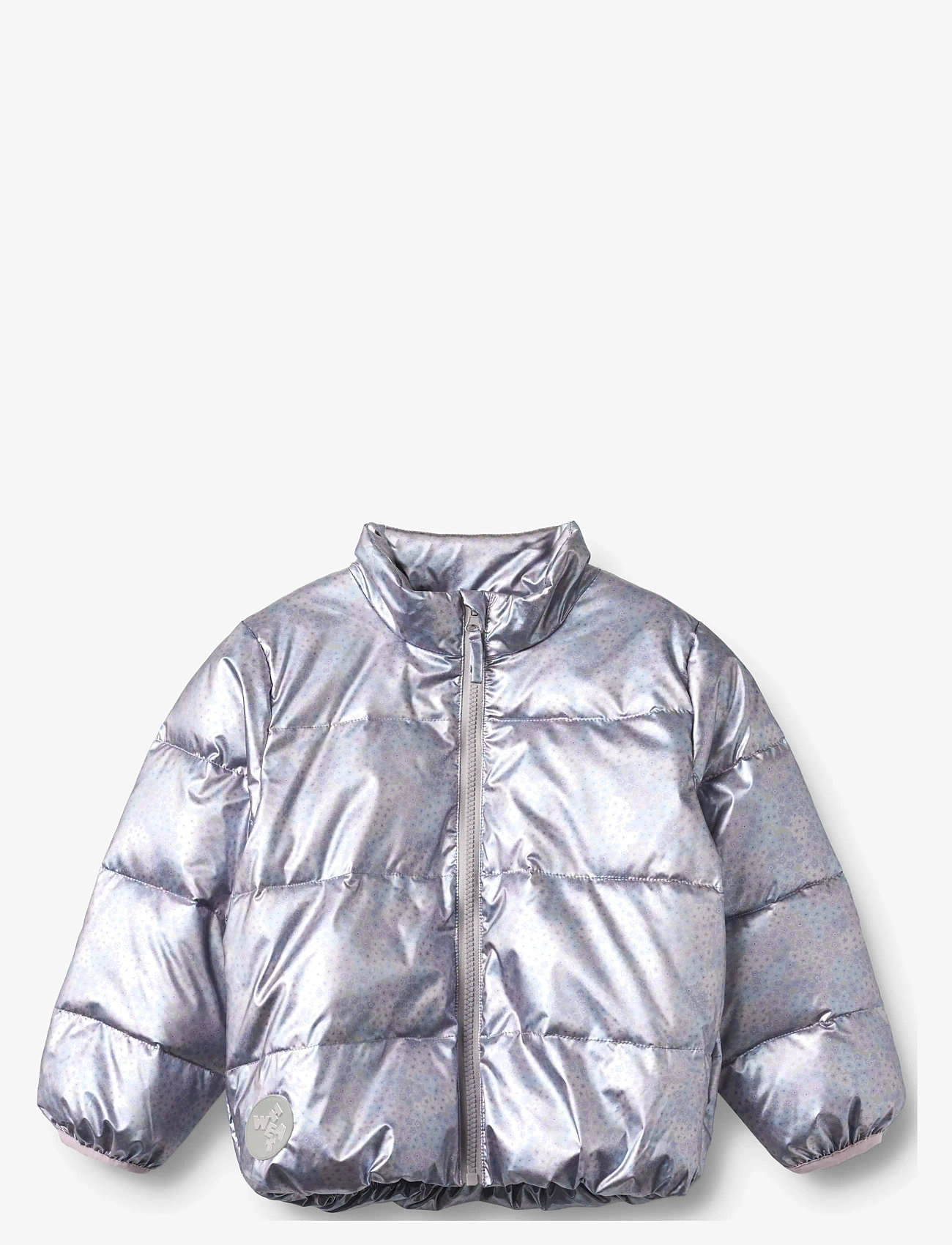 Wheat - Lightweight Puffer Jacket Ullu - silver sky flower - 1