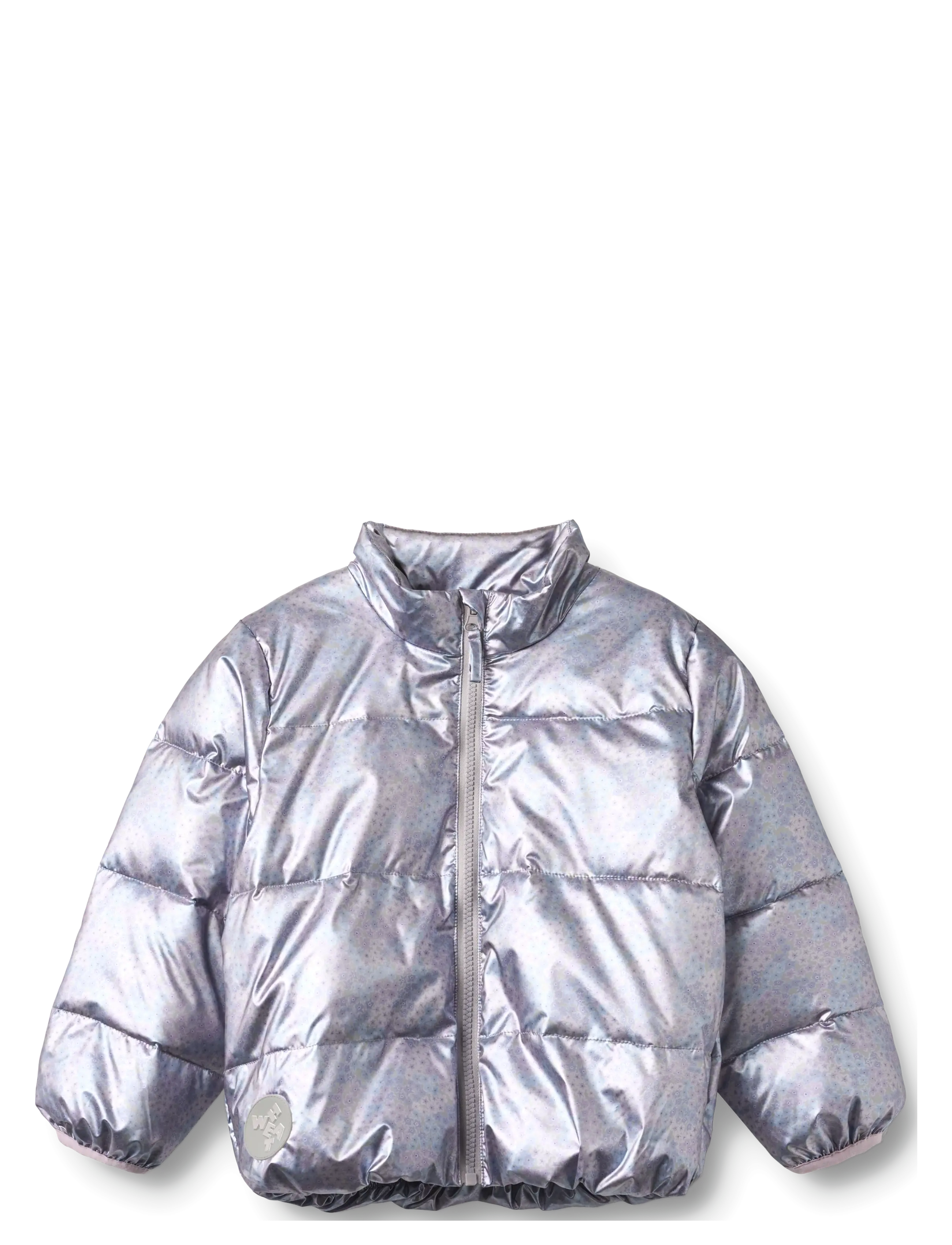 Wheat Lightweight Puffer Jacket Ullu - Ytterkläder - SILVER SKY FLOWER / silver