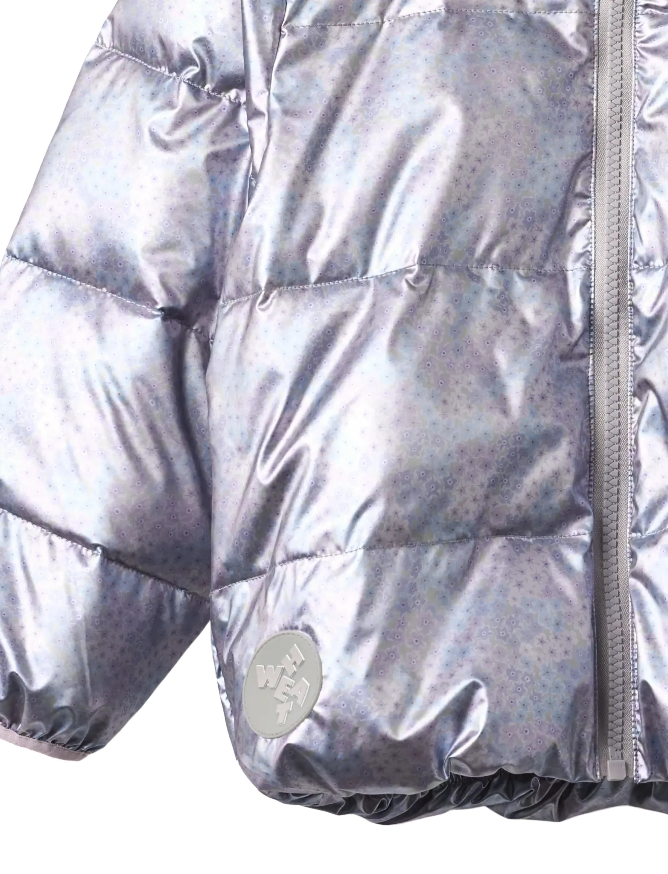Wheat - Lightweight Puffer Jacket Ullu - joped - silver sky flower - 3