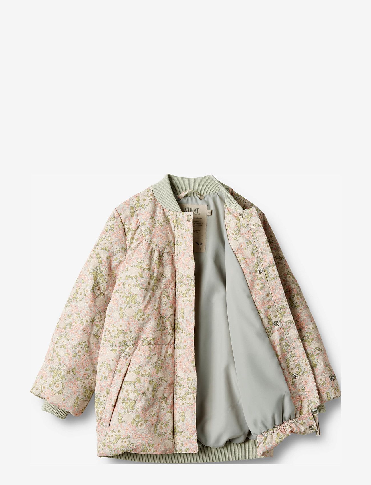 Wheat - Summer Puffer Jacket Lola - sea salt roses - 2