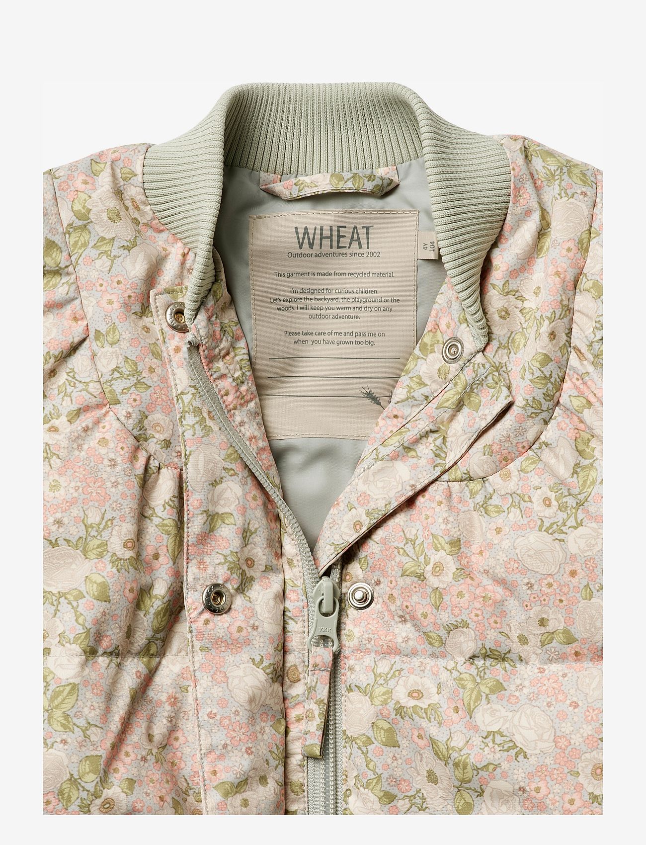 Wheat - Summer Puffer Jacket Lola - sea salt roses - 3
