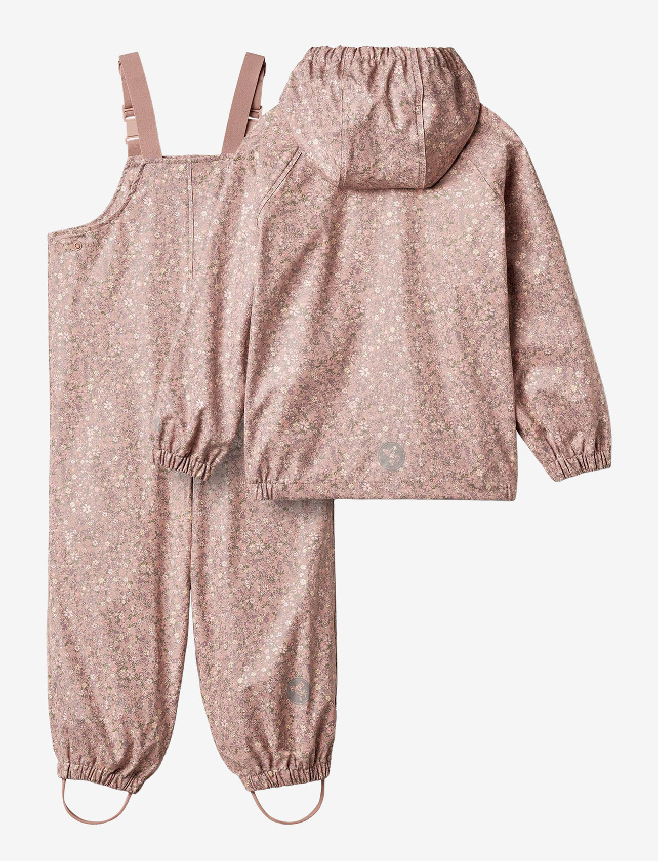 Wheat - Rainwear Charlie Set - regensets - powder flower meadow - 1
