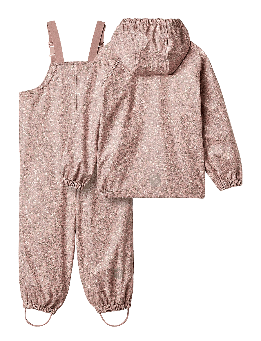 Wheat - Rainwear Charlie Set - ensembles de pluie - powder flower meadow - 1