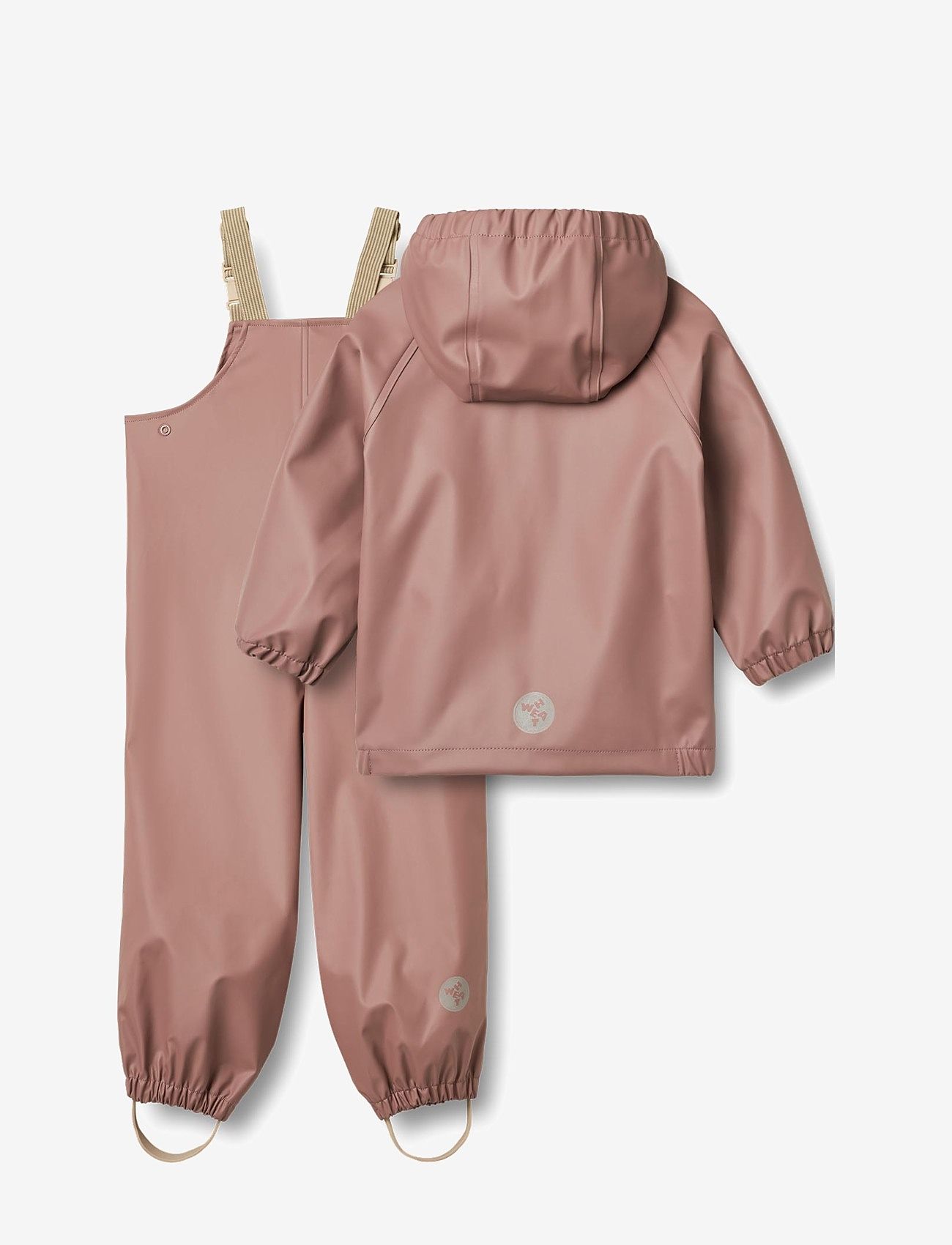 Wheat - Rainwear Charlie Set - regnställ - dusty lilac - 1