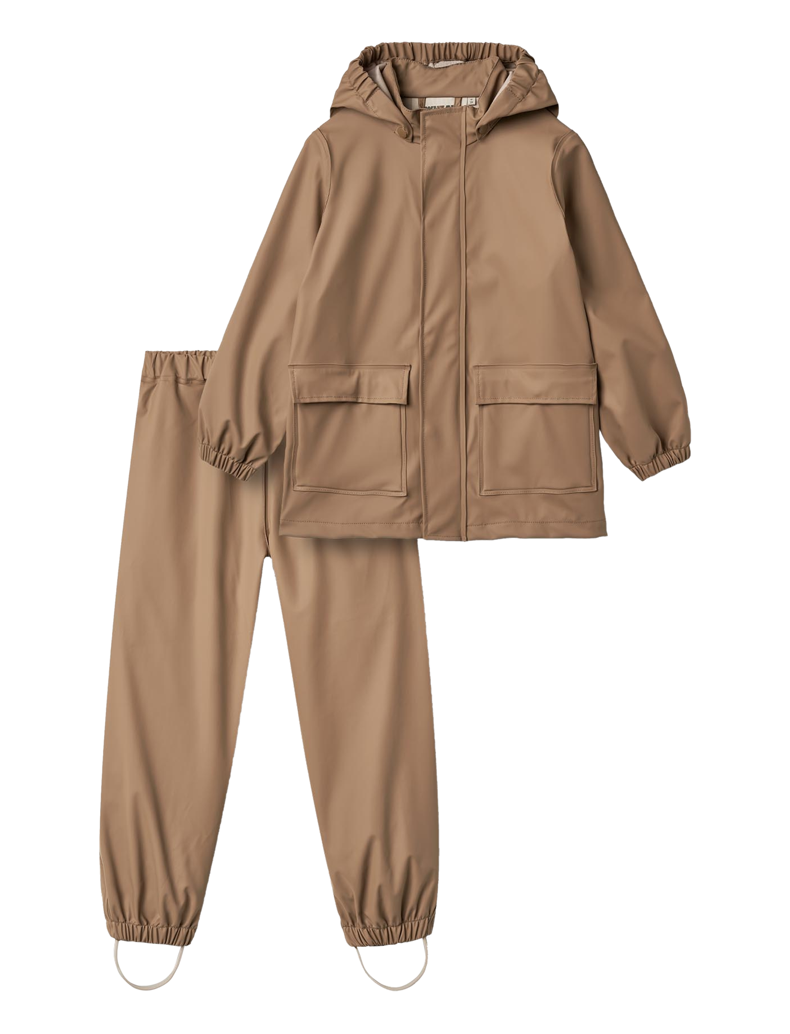 Wheat Rainwear Ola Set - Regenkleidung - HAZEL / brown