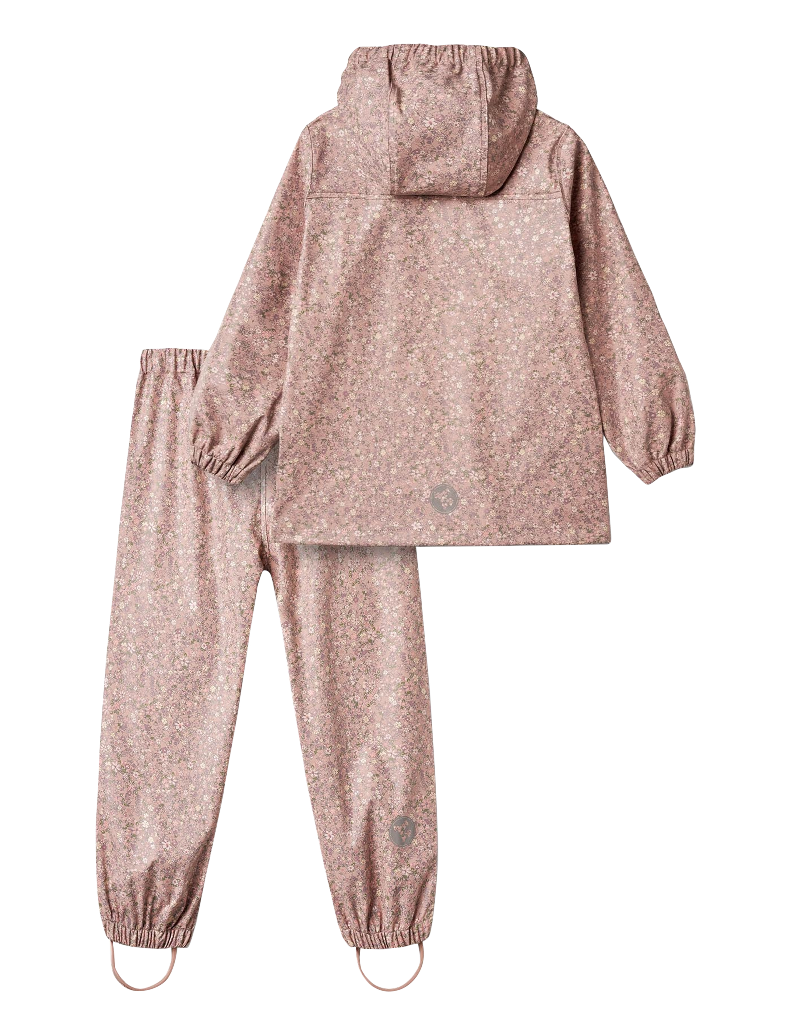 Wheat - Rainwear Ola Set - jacken & mäntel - powder flower meadow - 1