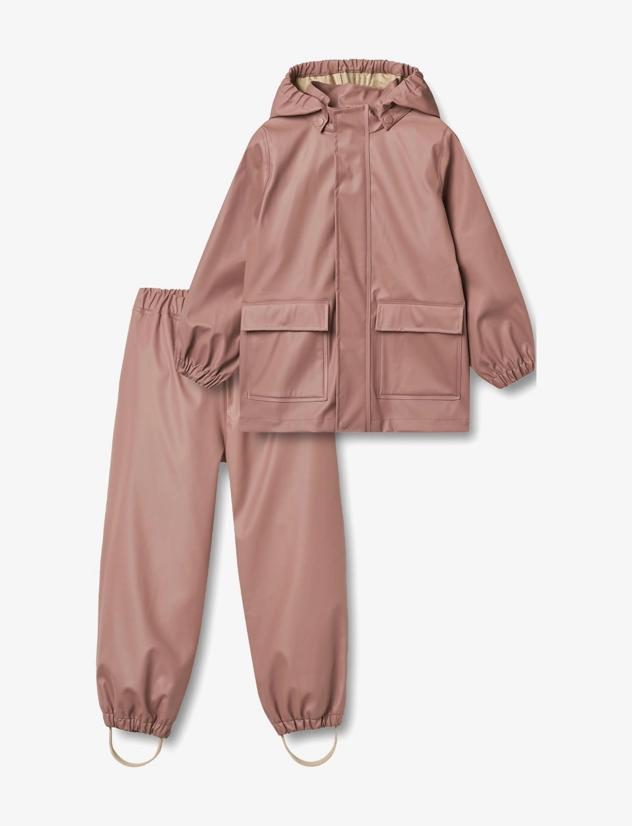 Wheat Rainwear Ola Set, 122, Rainwear, Rosa - Sets, Kinder