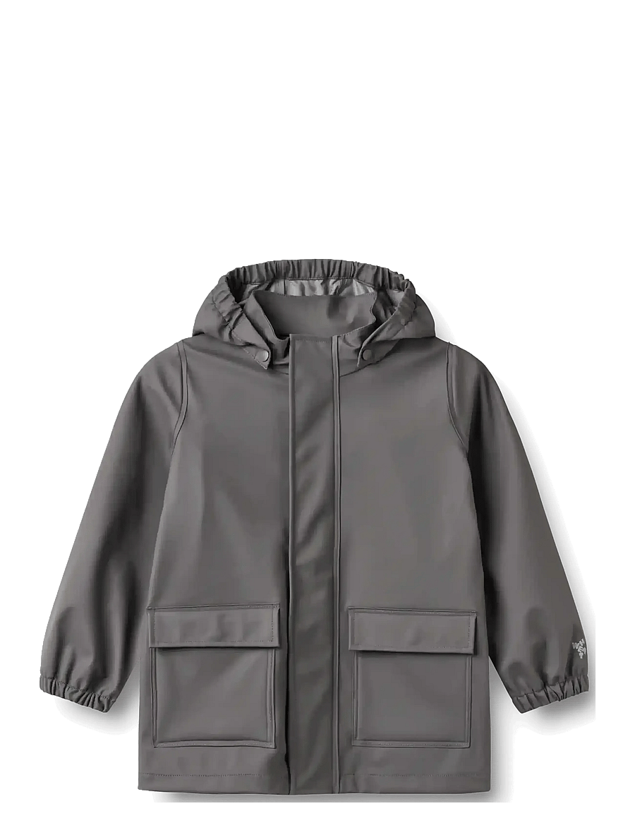 Wheat - Rainwear Ollo Jacket - regenjacken - dark charcoal - 0