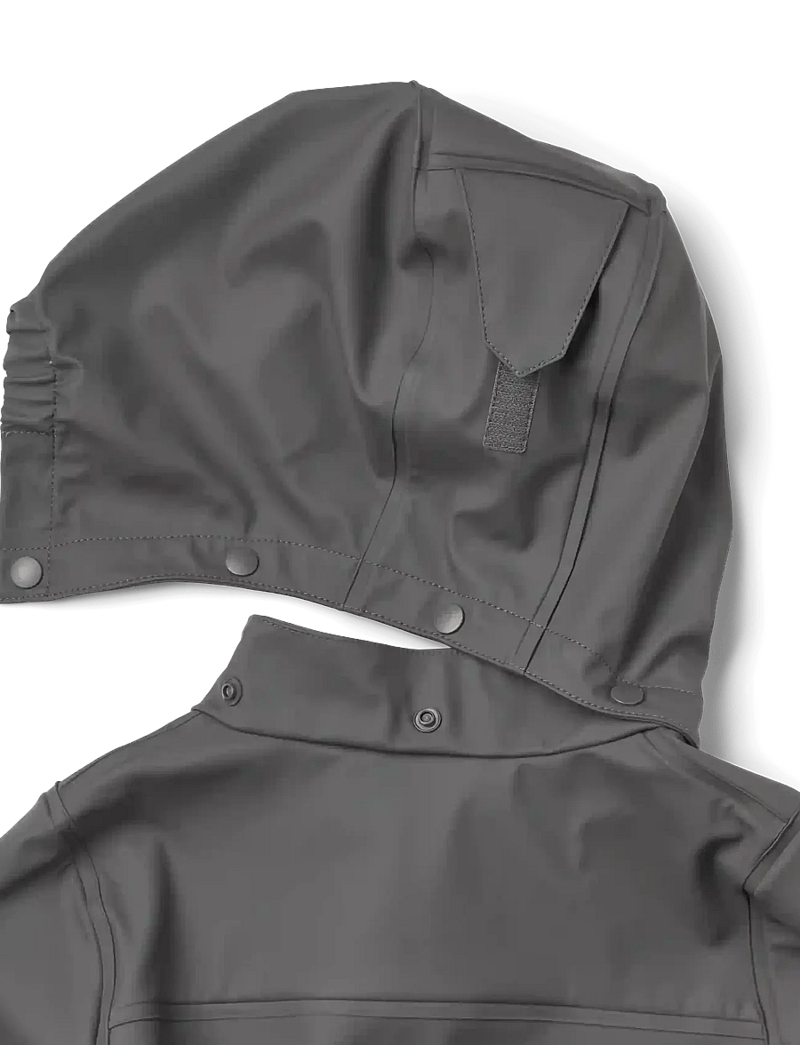 Wheat - Rainwear Ollo Jacket - regenjacken - dark charcoal - 2
