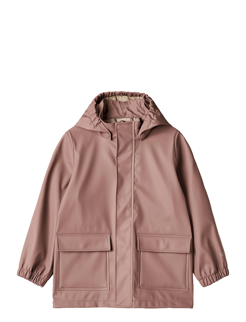 Wheat - Rainwear Ollo jacket - vihmajoped - dusty lilac - 0