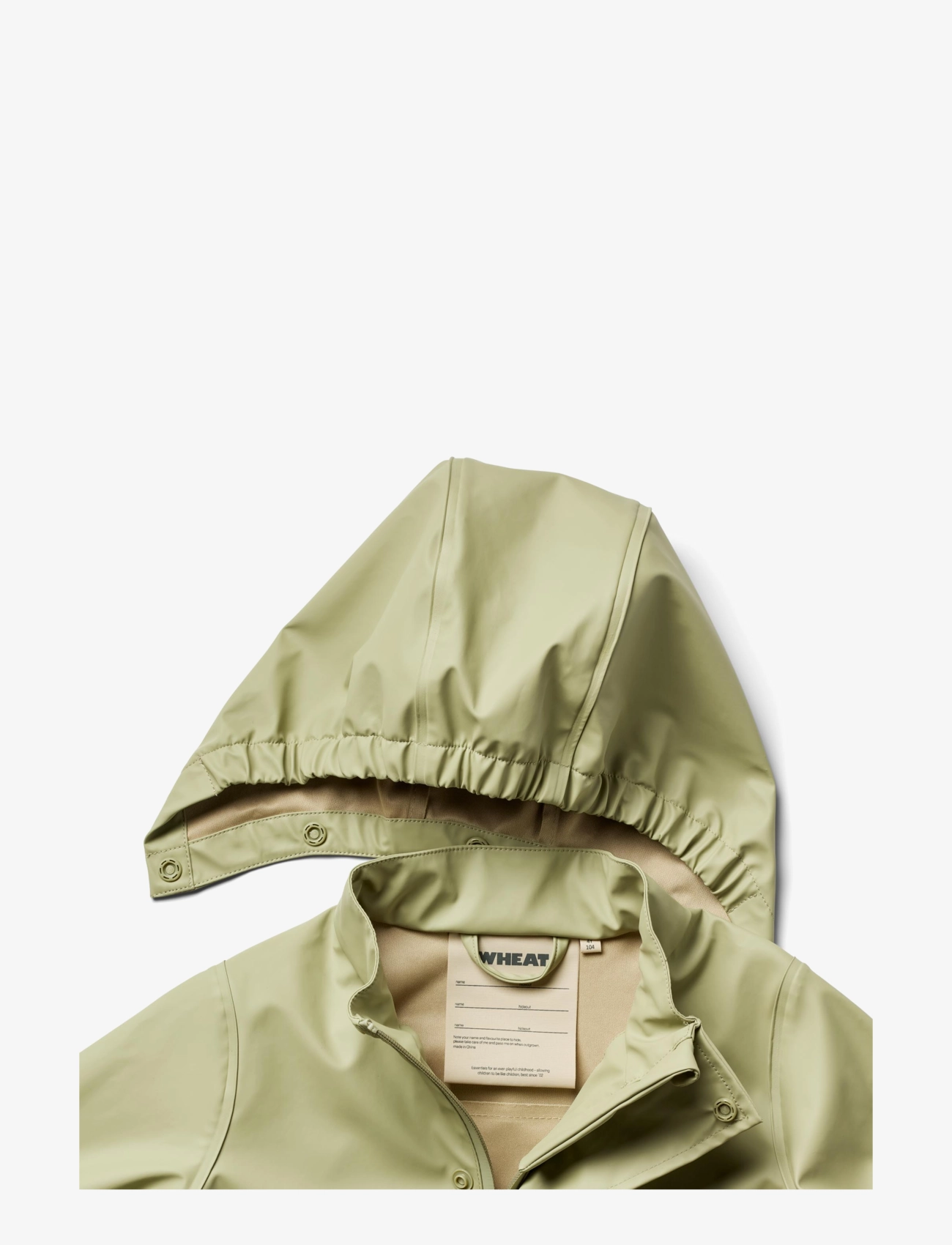 Wheat - Rainwear Ollo Jacket - rain coats - green tea - 2