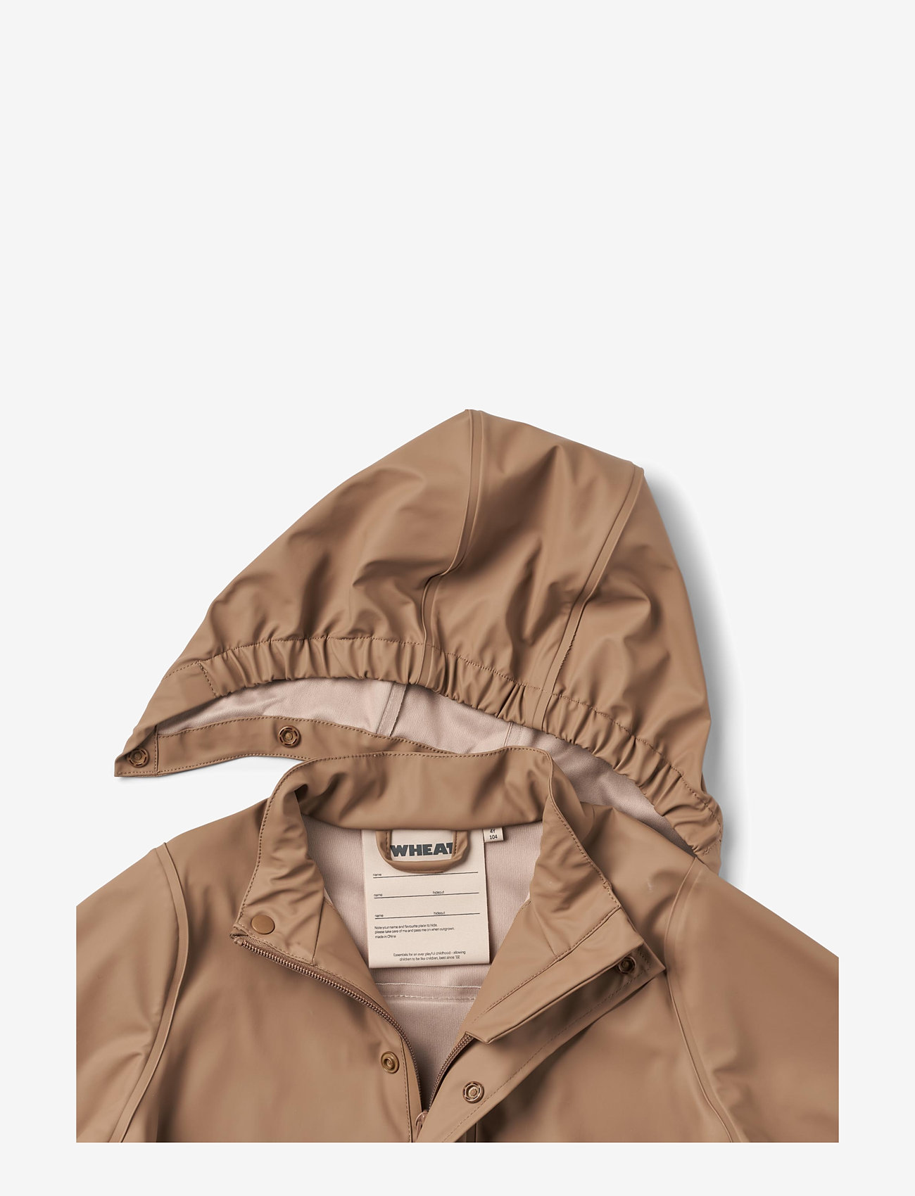 Wheat - Rainwear Ollo Jacket - vihmajoped - hazel - 2