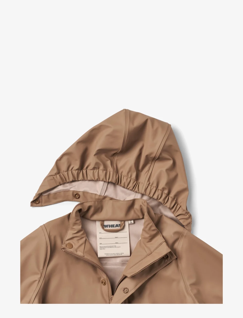 Wheat - Rainwear Ollo Jacket - regenjacken - hazel - 2