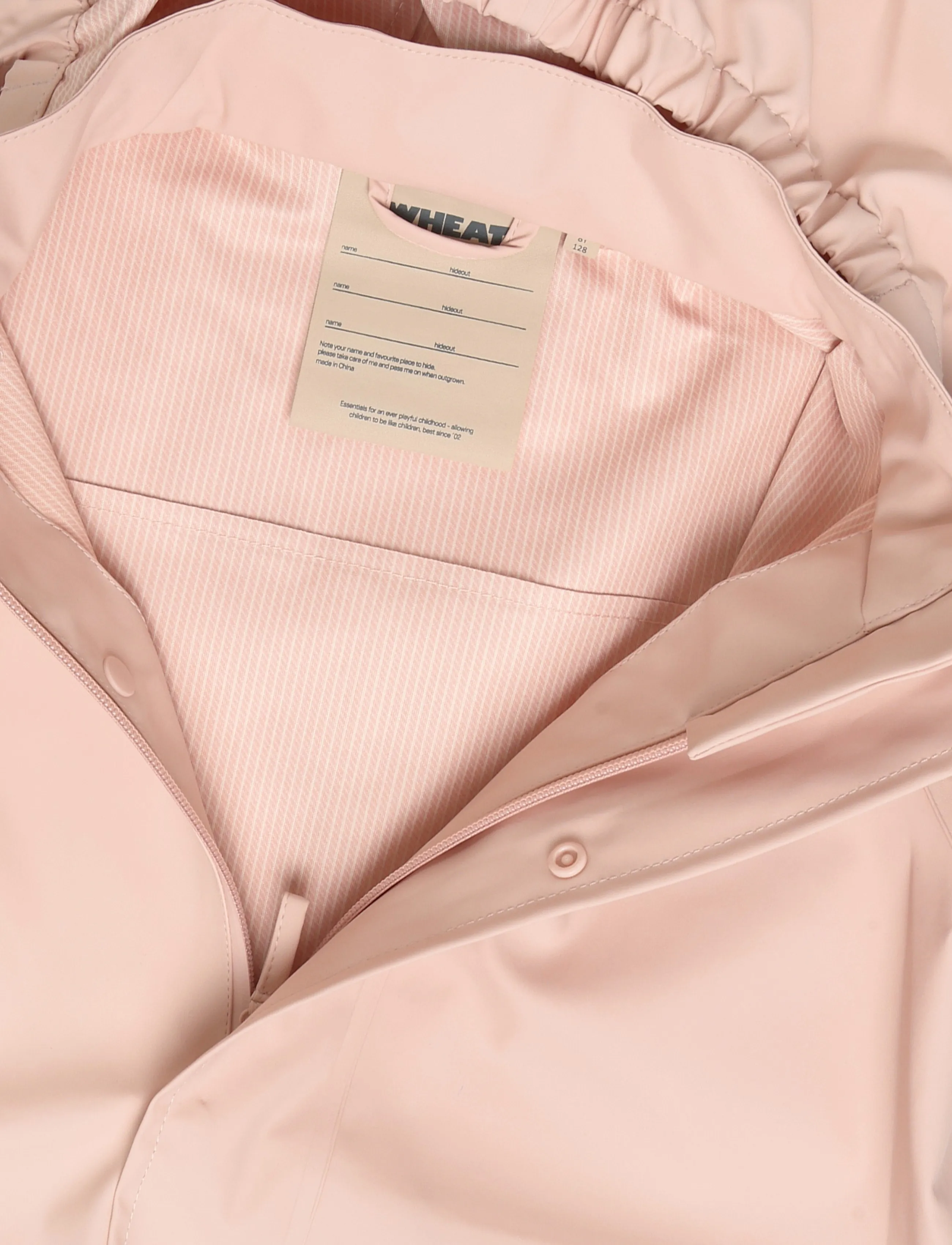 Wheat - Rainwear Ollo Jacket - regenmäntel - powder - 2