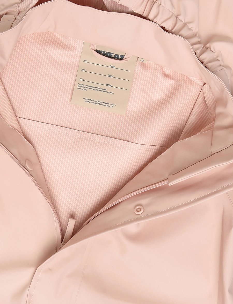 Wheat - Rainwear Ollo Jacket - regnjackor - powder - 2